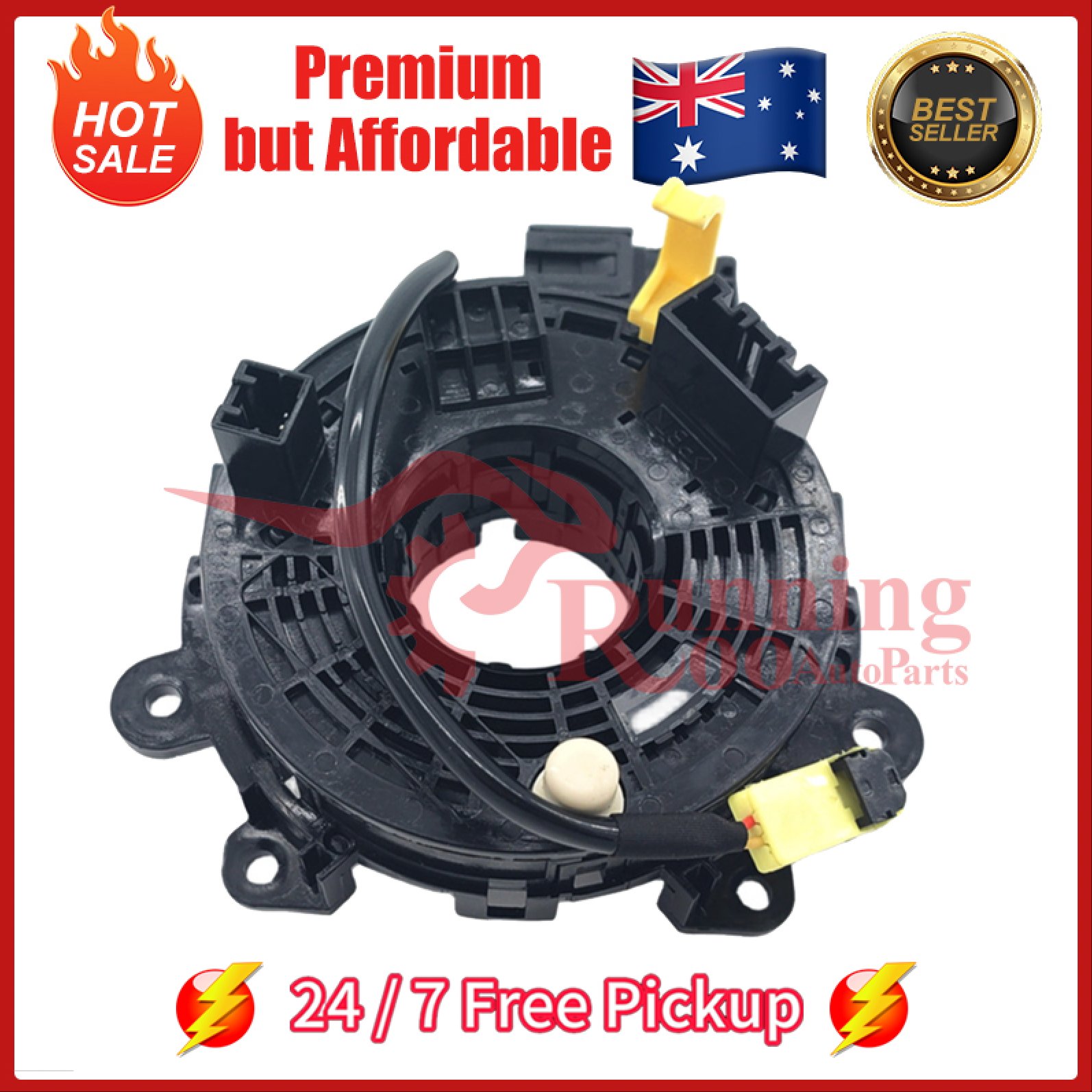 Spiral Airbag Clock Spring Replacement For Nissan Navara D23 NP300 25554-3TS0A