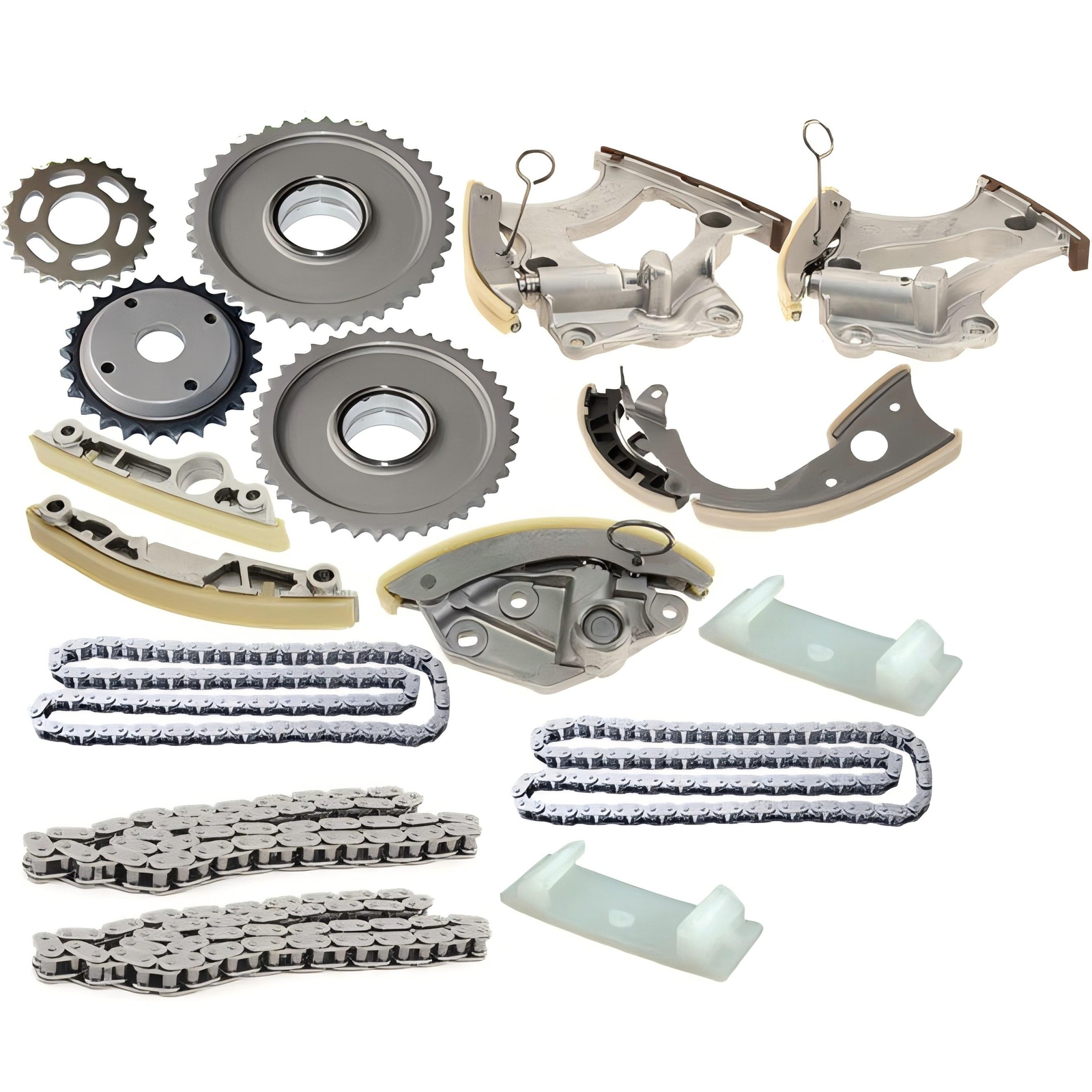 Timing Chain Kit For AUDI A6 A7 A8 Q5 Q7 S5 VW TOUAREG 3.0T V6 w/Gears 2012-16