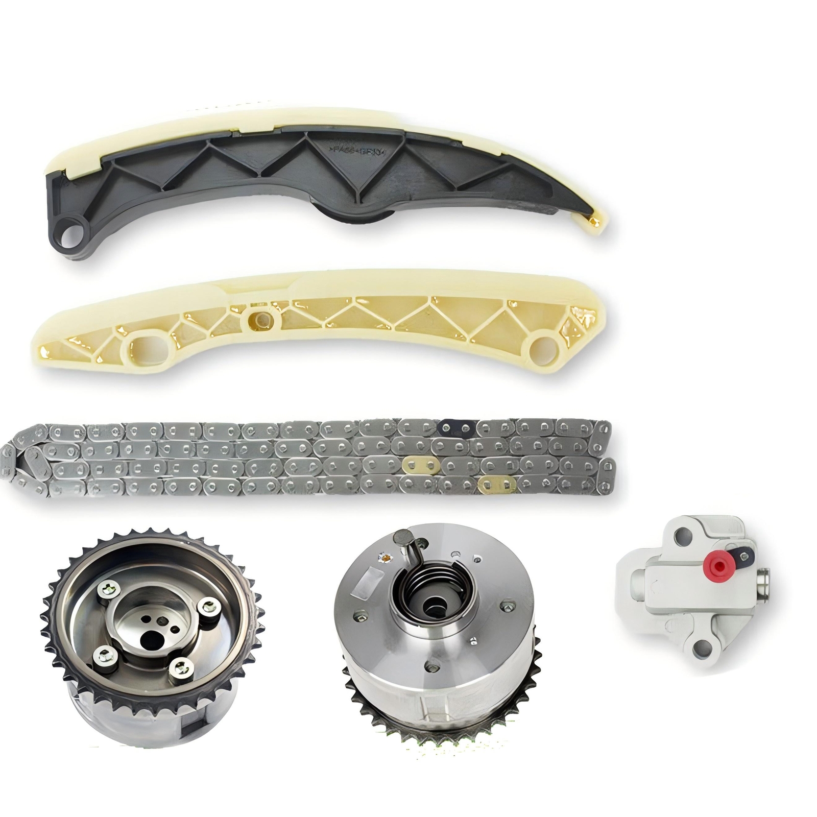 Timing Chain Kit For Hyundai Accent i30 i40 ix35 Veloster 1.6L w/2 PCS VVT Gears