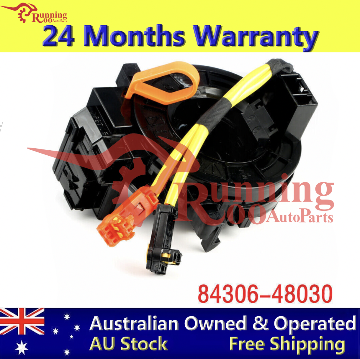 84306-48030 Airbag Spiral Cable Clock Spring For Toyota Camry Corolla Prius AUS