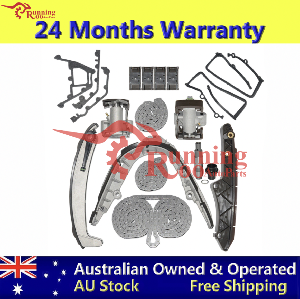 Timing Chain Guide Rail kit Suit Land Rover Range Rover 4.4L V8 M62 11311741236