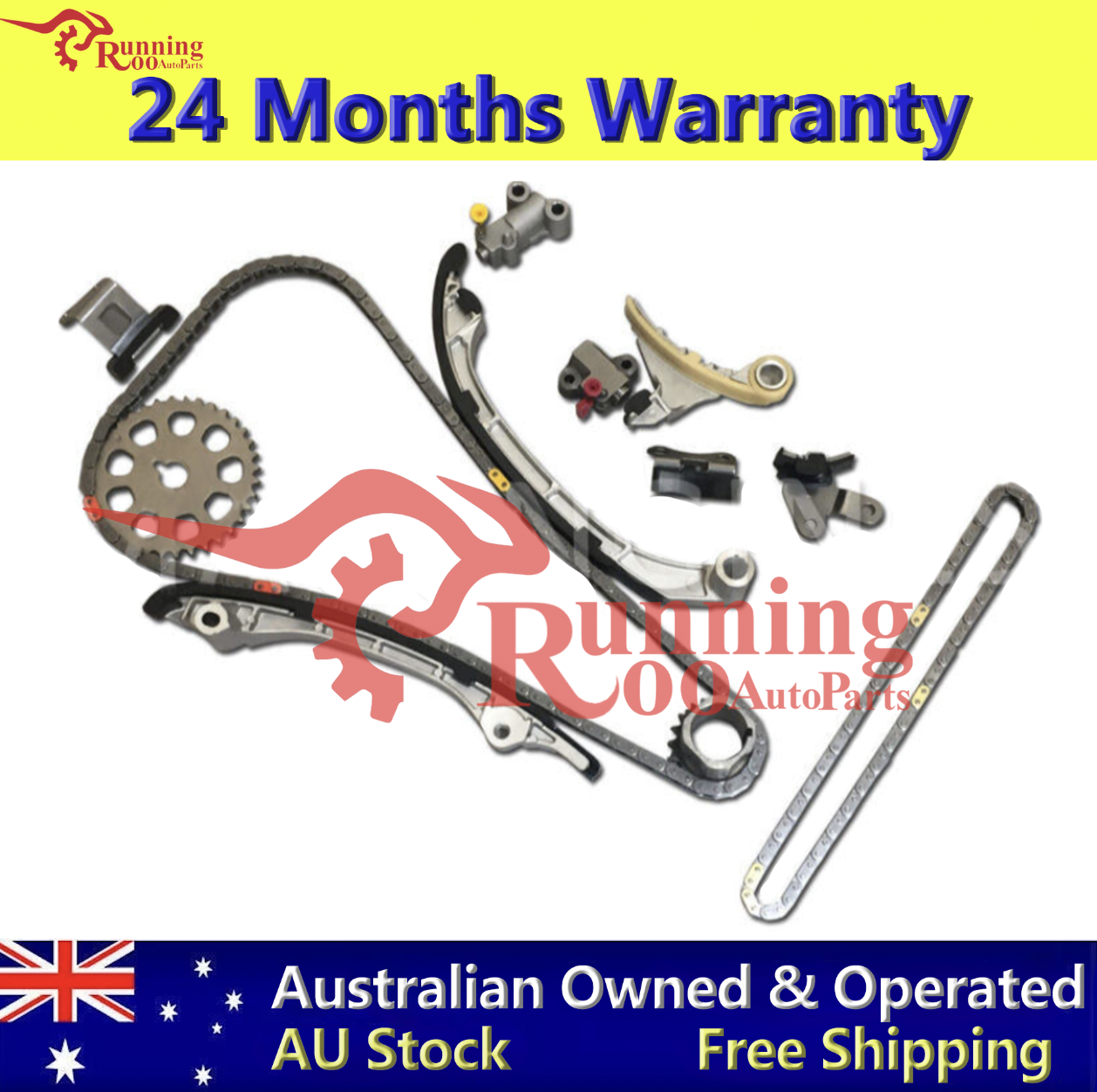 Timing Chain Kit Fits Prado Hiace 4Runner Tacoma 2.7L 2TR-FE 2005–2012