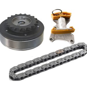 Camshaft Adjuster+Timing Chain+Tensioner For VW Eos Jetta Passat 2.0L 06F109088J