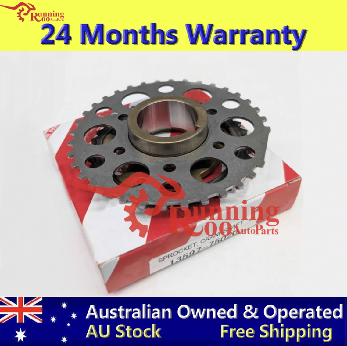 CRANKSHAFT TIMING SPROCKET Fit Toyota Hilux Hiace 2TRFE  13597-75020