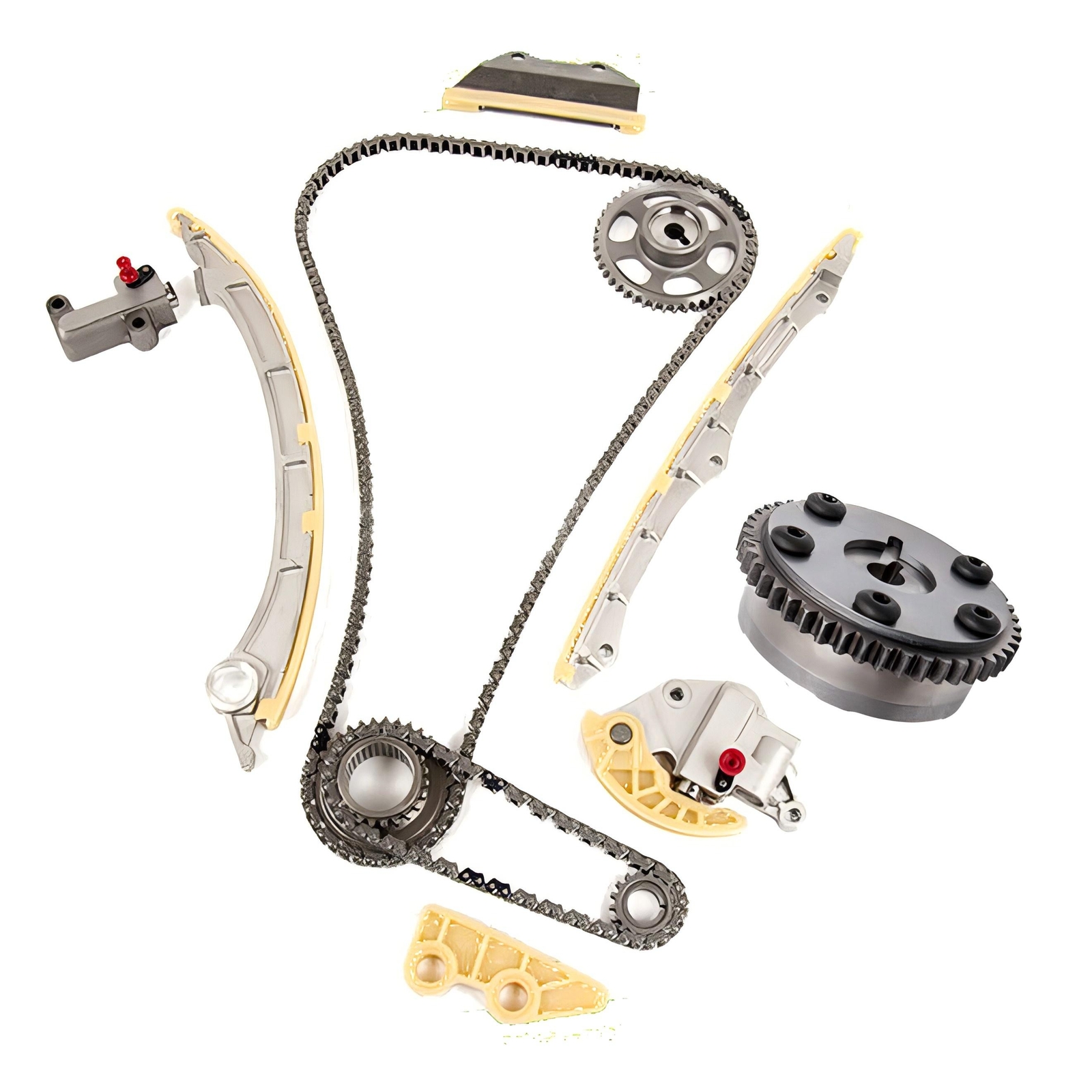 Timing Chain Kit +Camshaft VTC Actuator For Honda Accord CRV 2.4L K24Y2 08-15