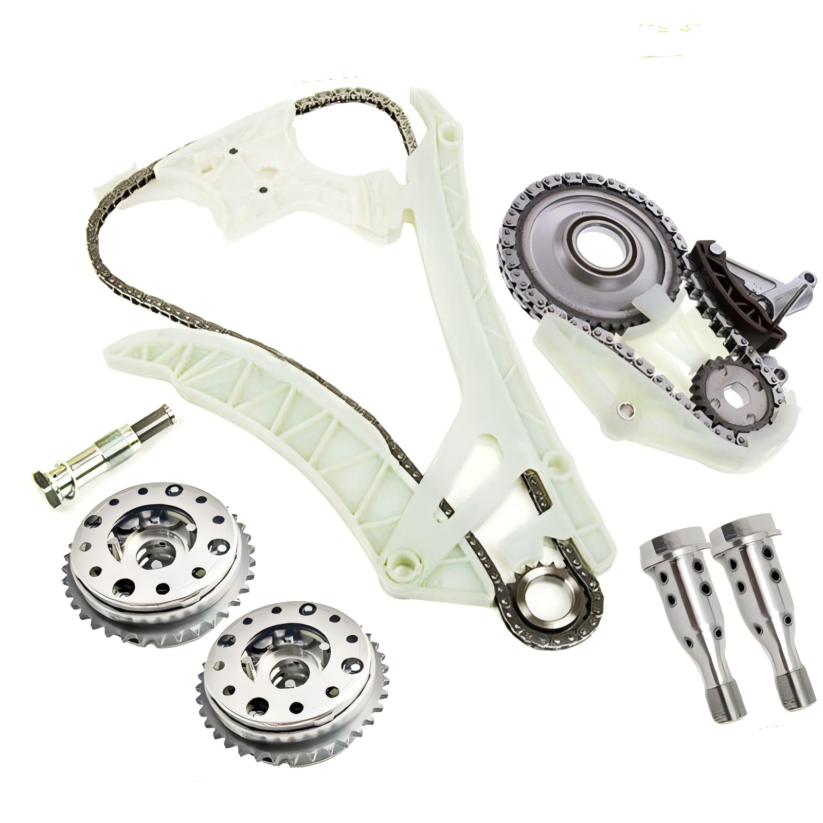 Timing Chain Kit w/Oil Pump Chain Set For BMW N20 N26+2 VVT Gear+2 Central Valve