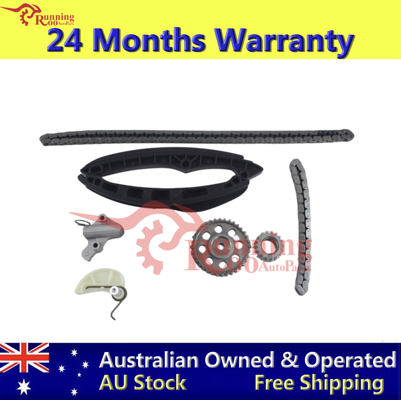 VW EOS Golf Jetta Passat 1.4 TSI 1.6 FSI EA111 Timing Chain Kit – Free Pickup