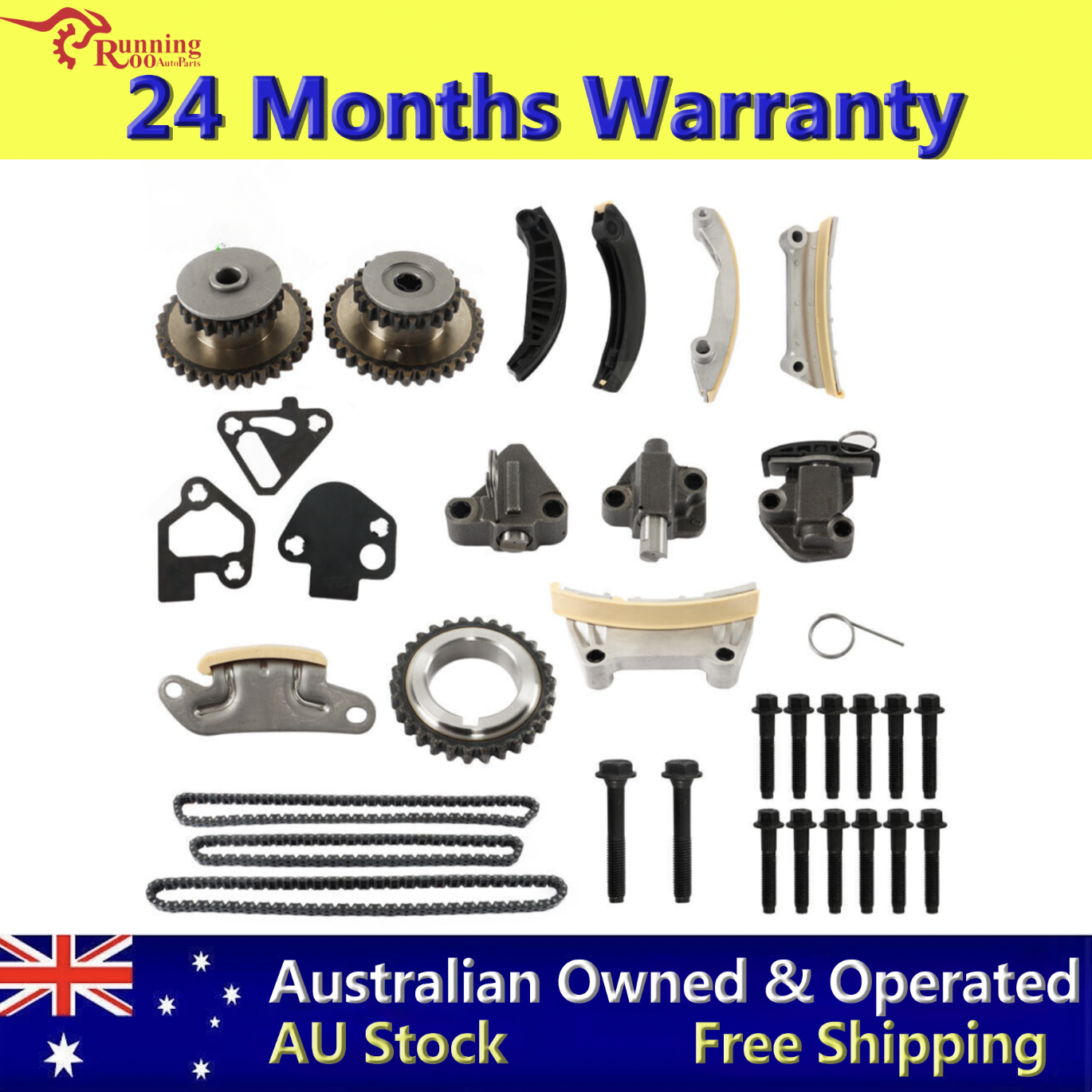 For 2006-15 Holden Commodore VZ VE VF LY7 LE0 LFW LLT LFX 3.6L Timing Chain Kit