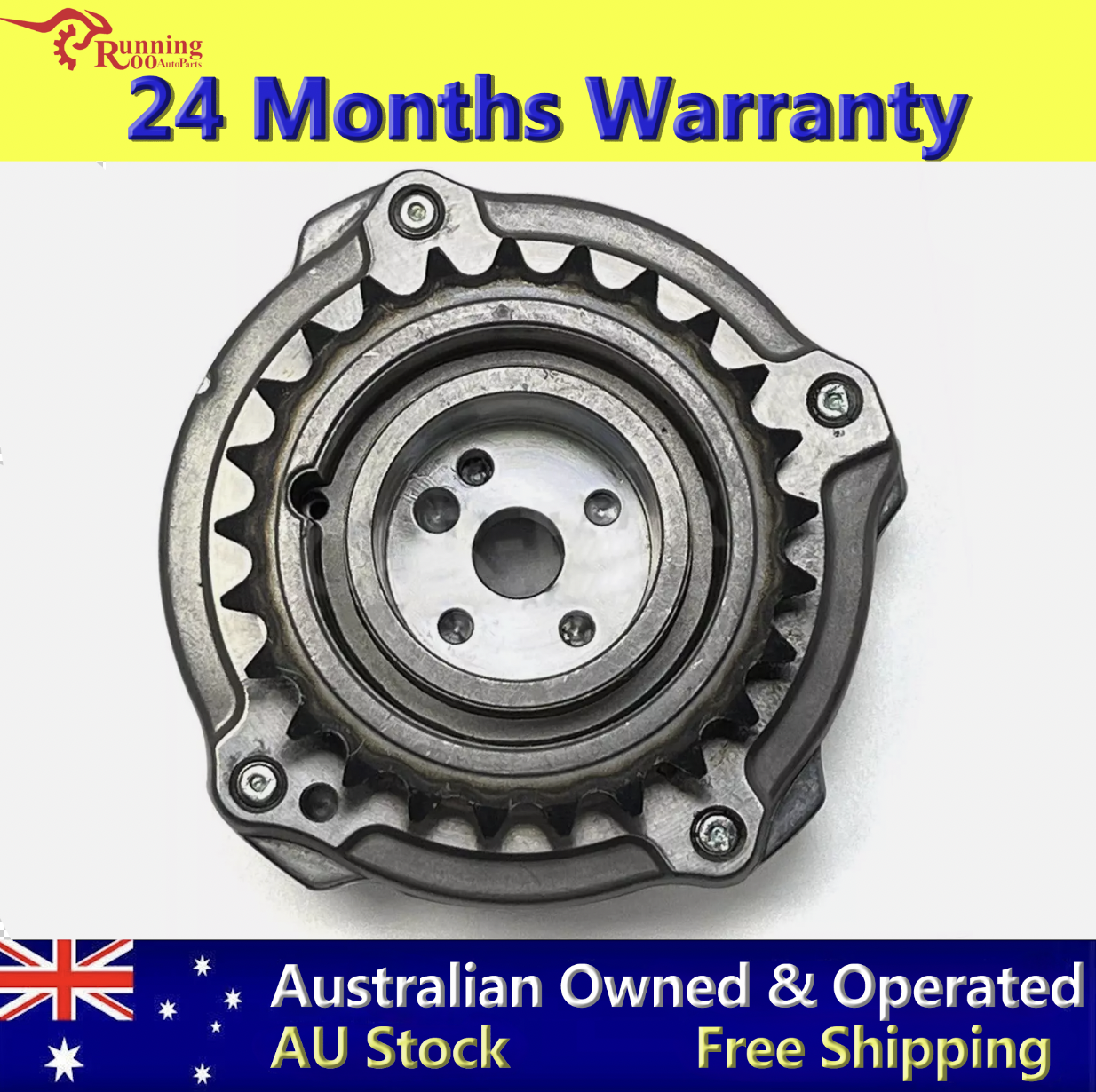 New Timing Camshaft Gear CVVT Fit Hyundai Accent Kia Rio 2005-11 1.6L 2435026800