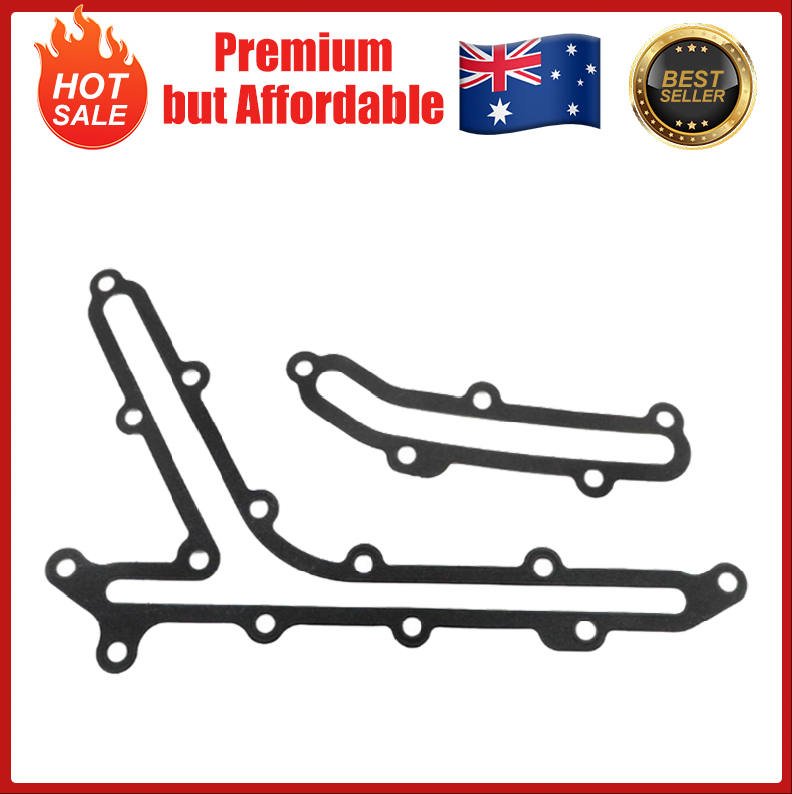 2x Oil Gallery Gaskets 13533JK21A 13533JK21B For Infiniti G35 G37 EX35 FX35