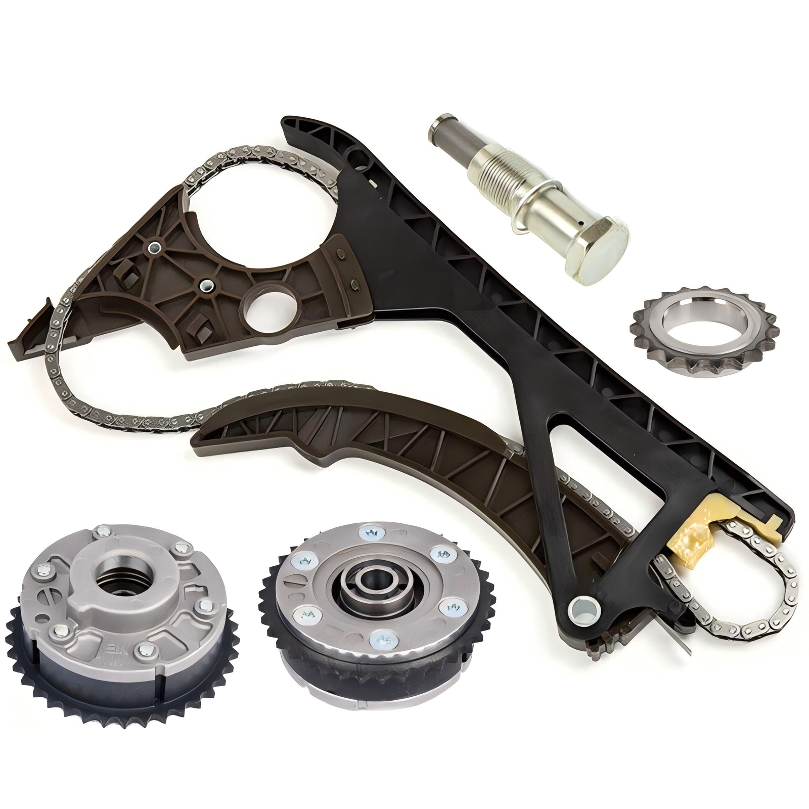 Timing Chain Kit+2 VVT Gears(Intake+Exhaust)For BMW N43 N53 135i 318i 520i 528i
