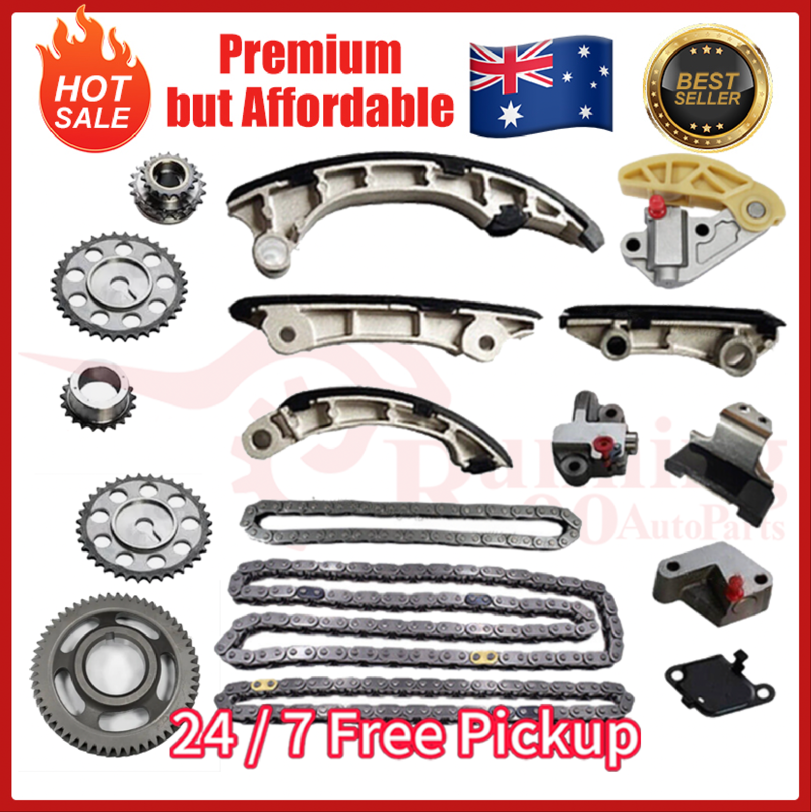 Timing Chain Kit For Toyota Dyna HiAce Land Cruiser Fortune Hilux Innova 1GD-FTV