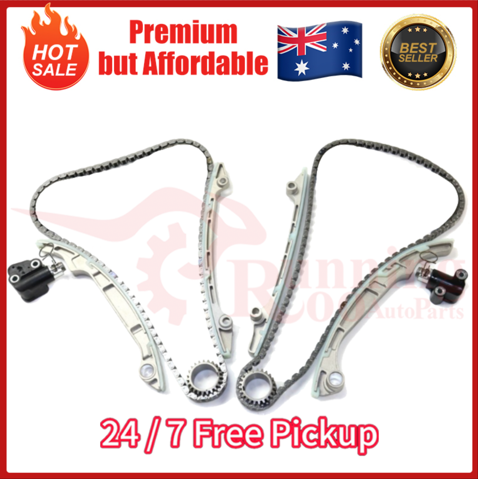 Timing Chain Kit For 04-15 Nissan Titan Armada Pathfinder Infiniti QX56 5.6 DOHC