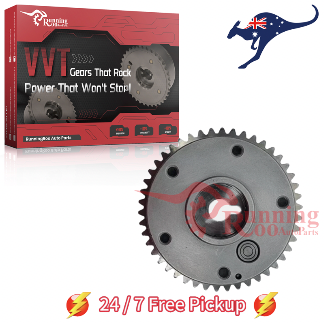 Camshaft Actuator VTC Gear Fit HONDA JDM Odyssey 2.4 K24W7 K24W8 2014-