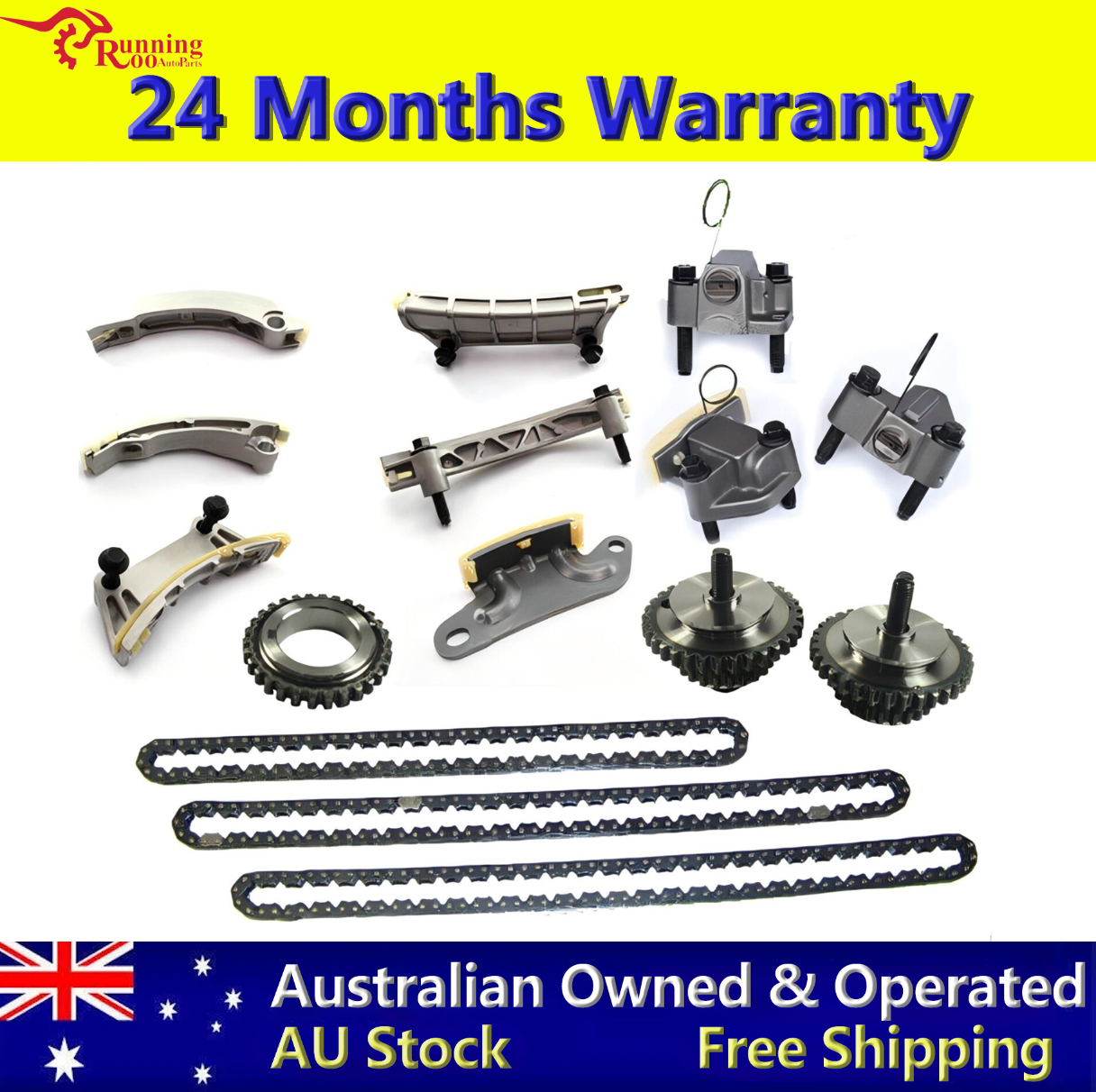 Timing Chain Kit Set Suit Chevrolet Captiva 3.2L Alloytec V6 2007-2009 w/Gears