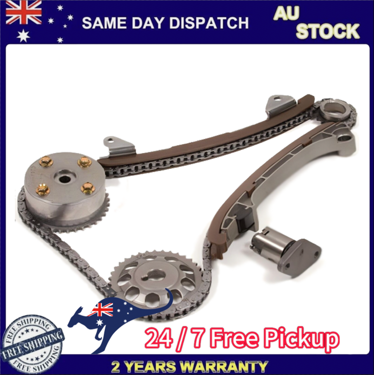 VVT Timing Chain Kit for Toyota Corolla Celica 1.8L 2ZZGE Engine