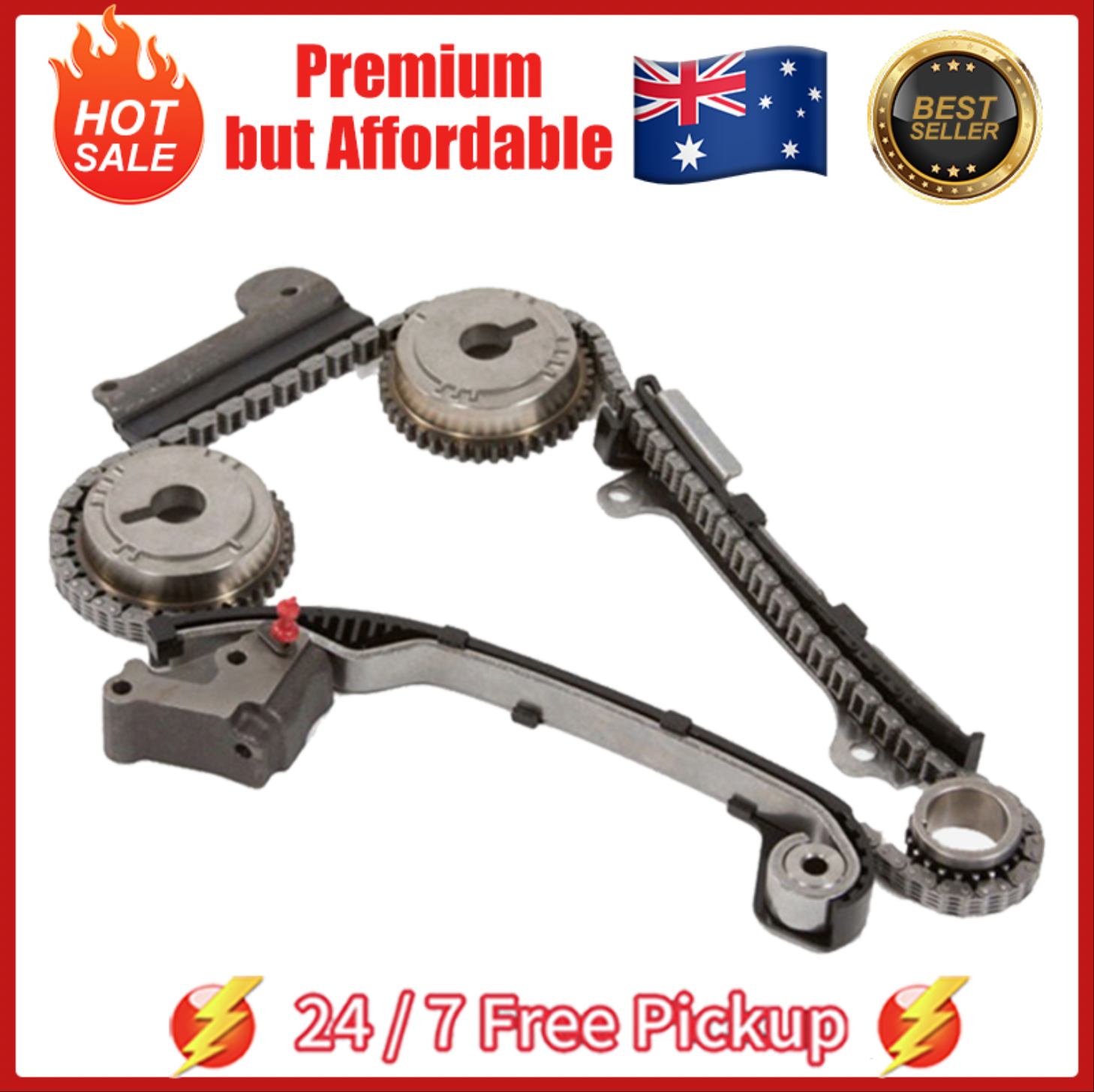 Nissan Pulsar Almera N16 Timing Chain Kit 1.6 1.8 QG16 QG18 VVT Gear Included