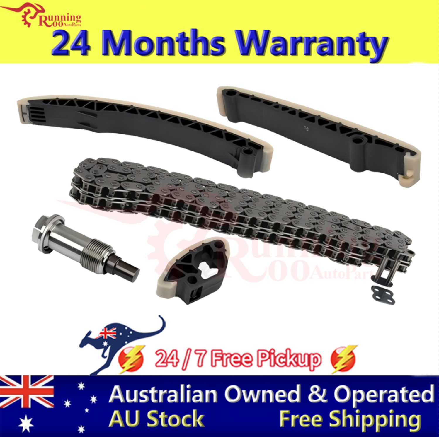 Timing Chain Kit Fits Dodge Sprinter 2.7L Mercedes C200 E200 CDI OM612 646 98-08