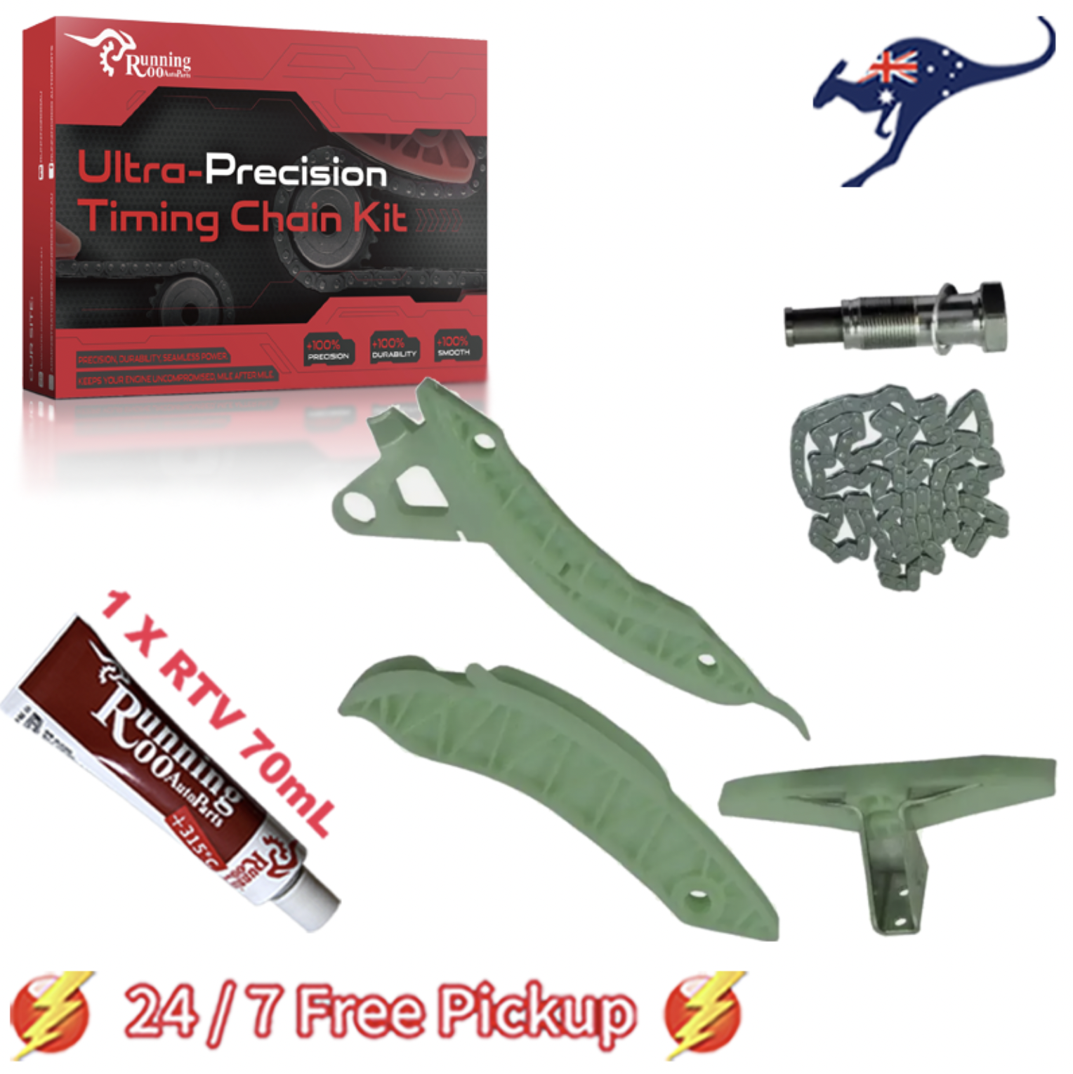 For Peugeot 207 208 308 508 3008 5008 RCZ 1.6 - Timing Chain Kit 0805K3 0816H9