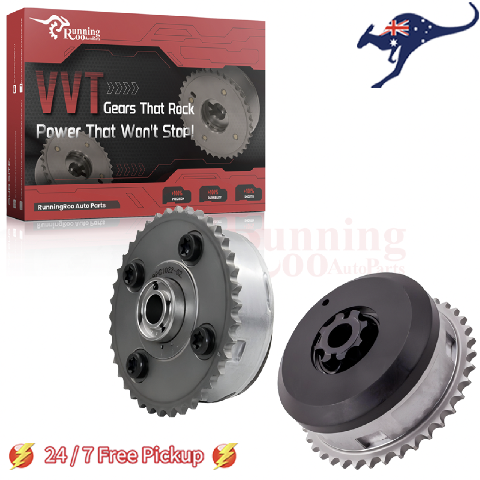 Intake+Exhaust Camshaft VVT Adjuster For BMW N52 N55 S55 11367583207 11367583208