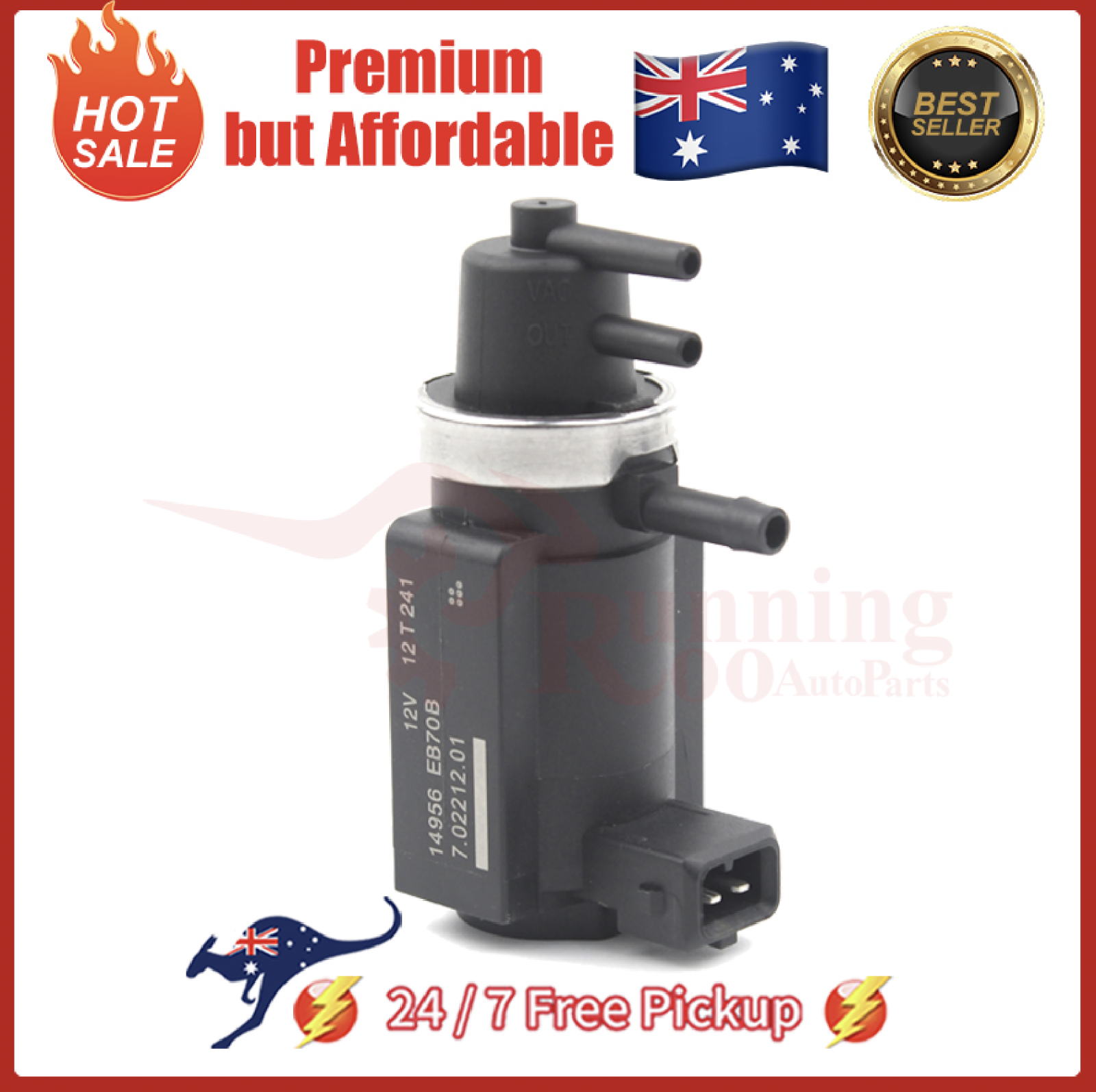 Fit Navara D40 YD25DDTI YD25 2.5L Vacuum Solenoid Turbo Boost Control Valve