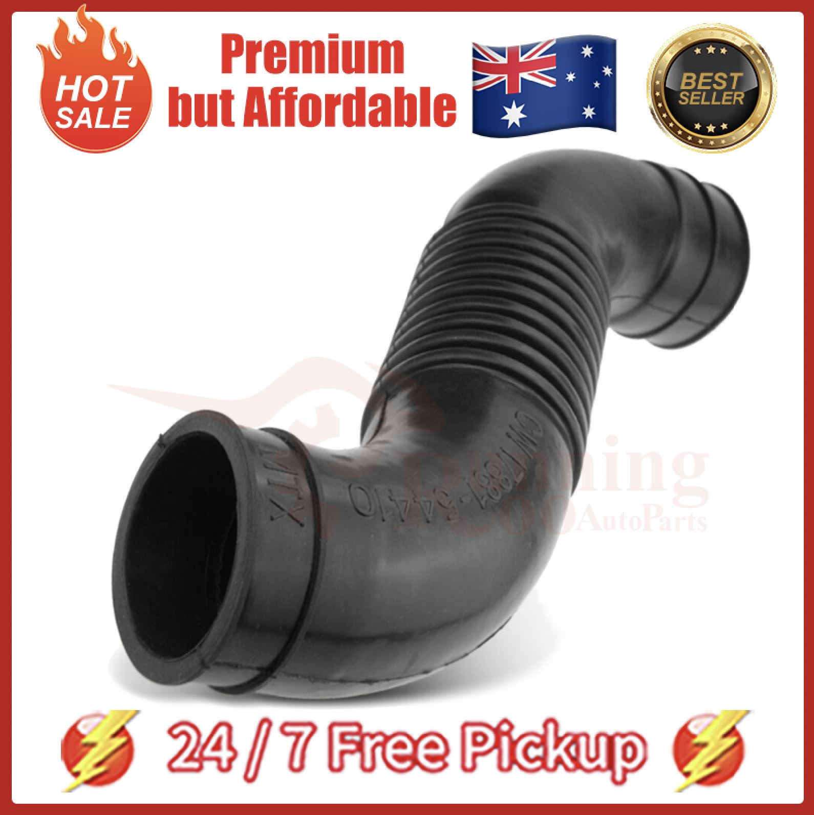 Air Intake Hose for Toyota Hilux LN86R LN106R LN107R LN111R LN130R 2.4L 2.8L