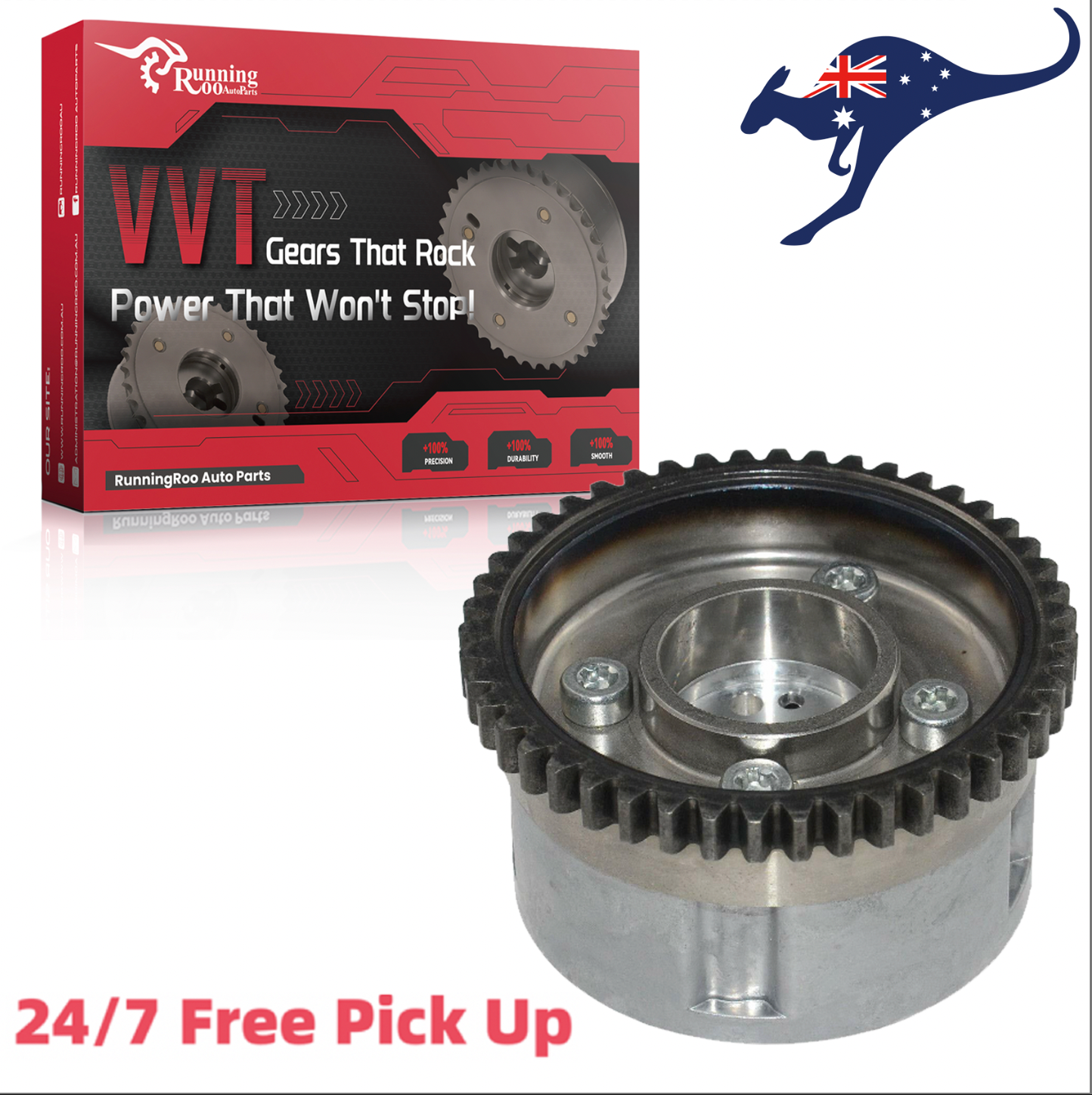 Camshaft VVT Adjuster For Kia Rio Hyundai i20 i30 1.4 1.6 G4FA G4FC 24350-2B000