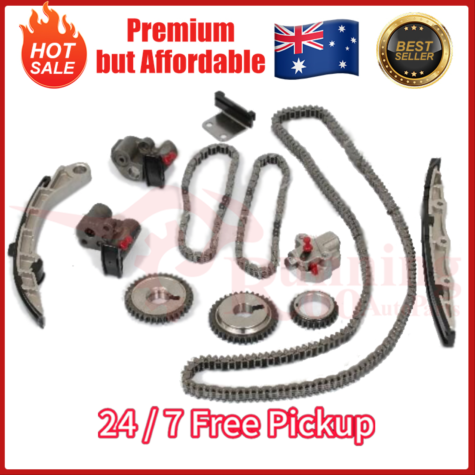TIMING CHAIN KIT KCK121 FIT NISSAN VQ35DE 3.5L 6cyl MURANO I