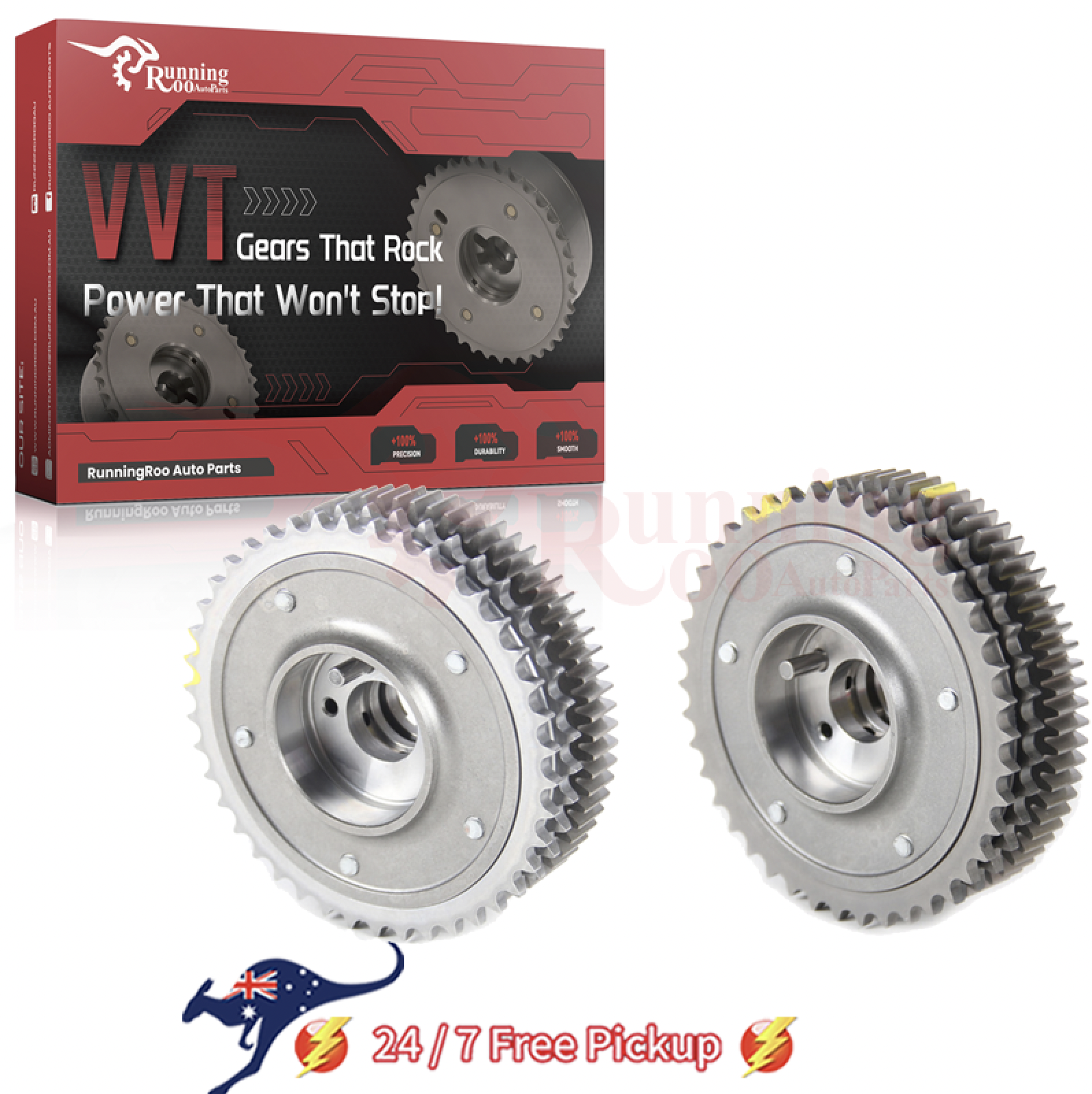 L&R Intake Camshaft Adjuster Kit Fit For MB W203 A2720505247 , A2720505347