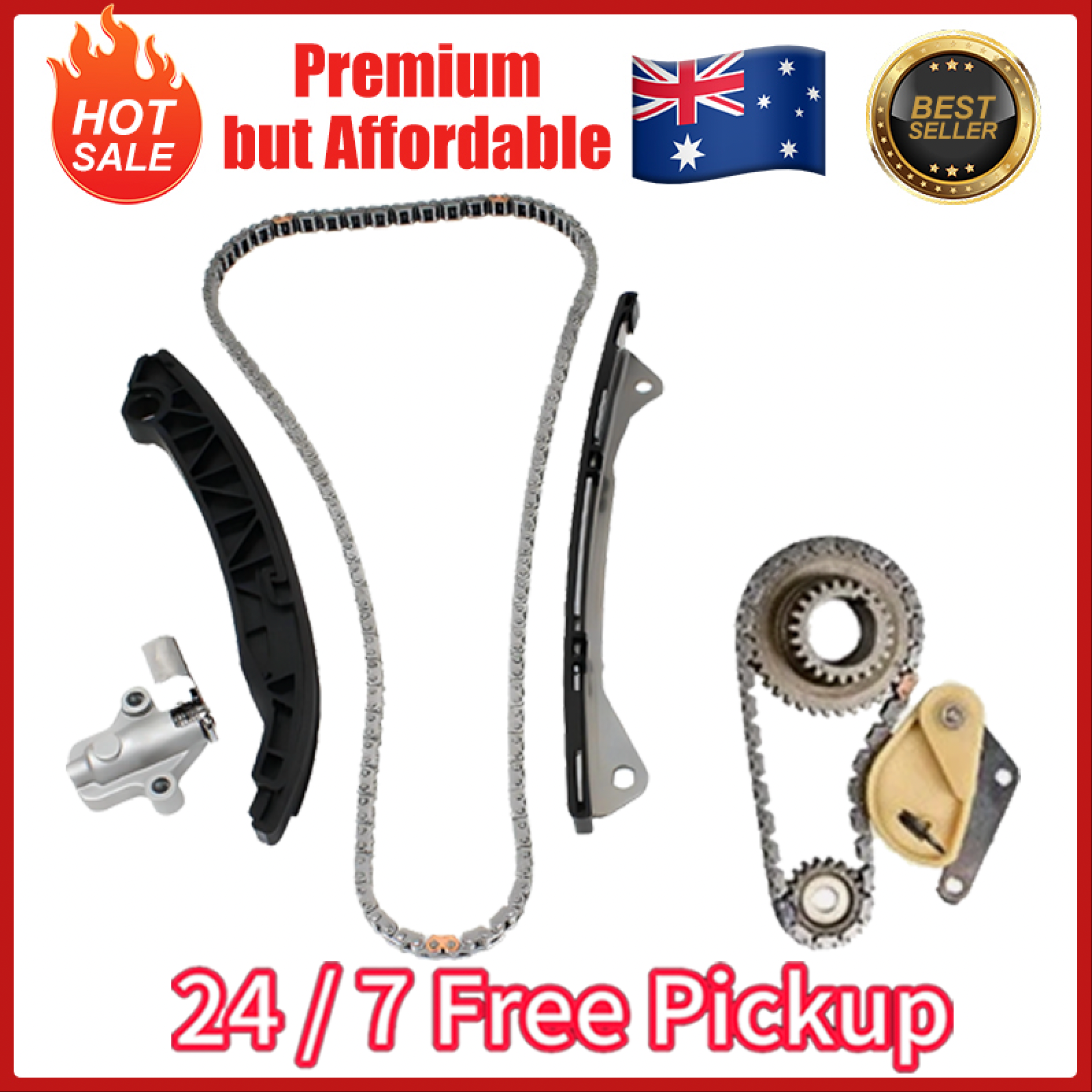 RunningRoo Chain Kit Suits Nissan Pulsar Sentra Juke MR16DDT MRA8DE 1.6 1.8L