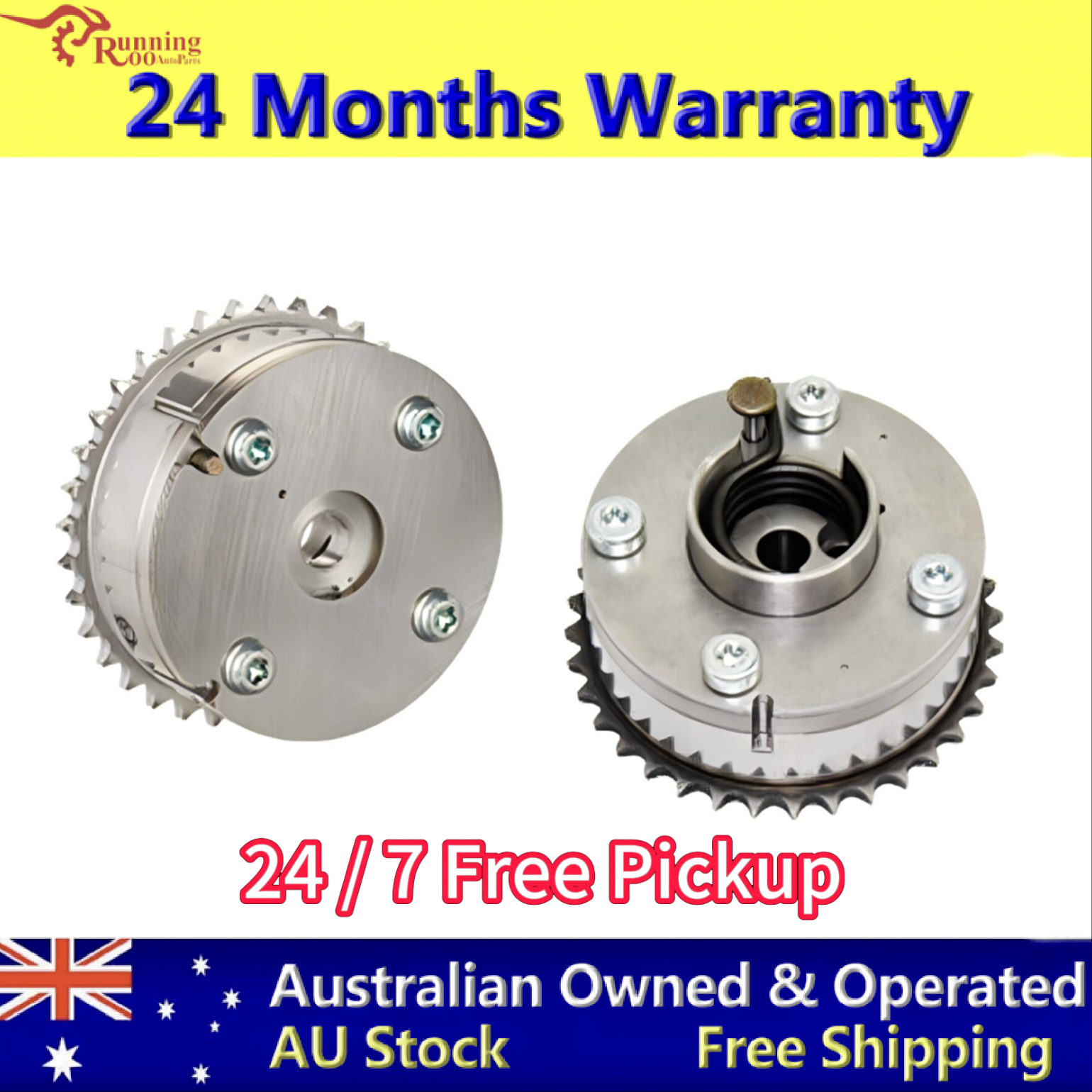 VVT Camshaft Gears Intake Exhaust for Toyota Corolla 2007–2012 1.8L 2ZR-FE