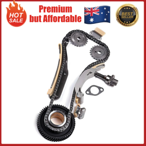 RunningRoo Chain Kit For Mitsubishi Pajero Shogun 3.2L DID 4M41 Fuso 3.0 TD