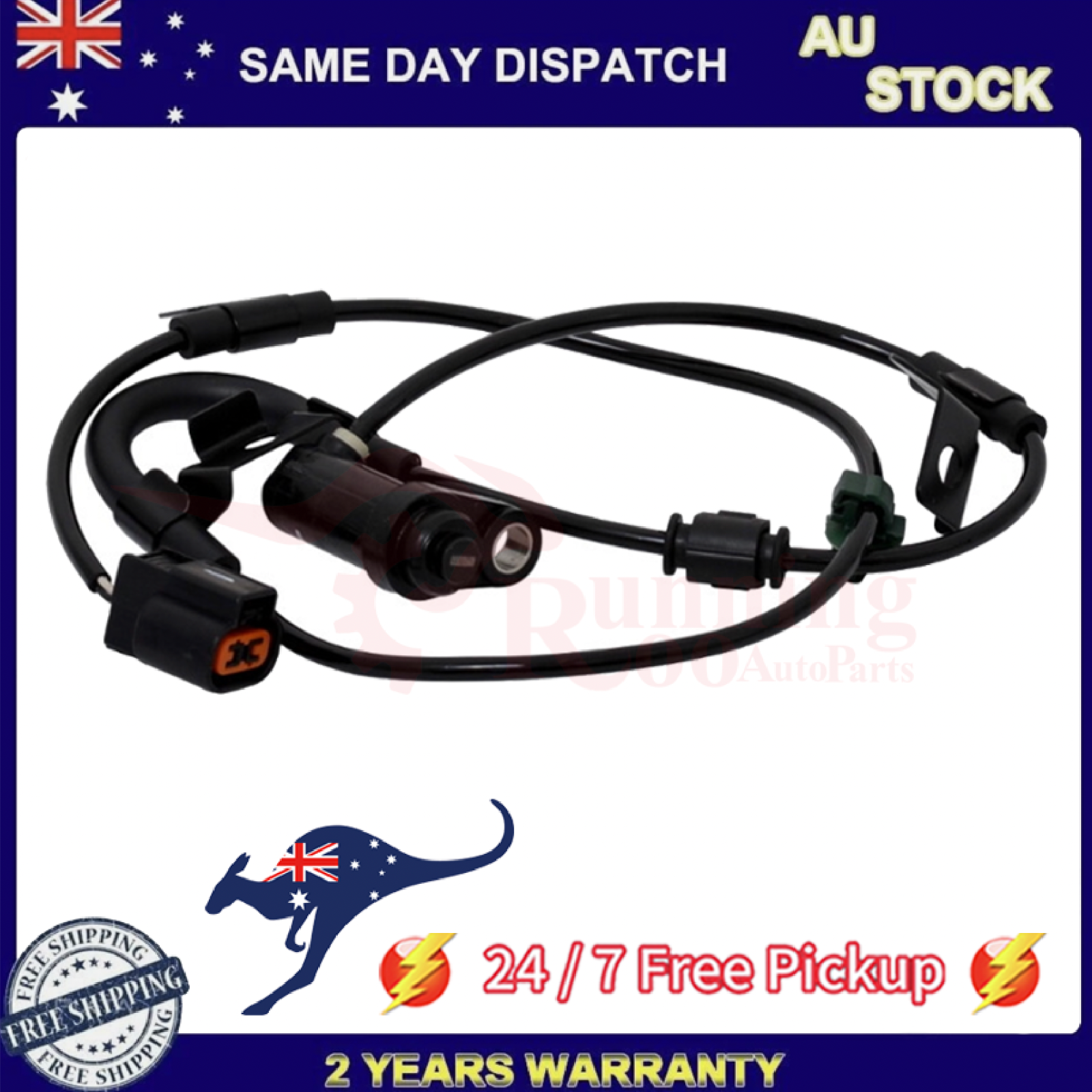 Rear Left ABS Wheel Speed Sensor MN102577 for Mitsubishi L200 Triton Pajero