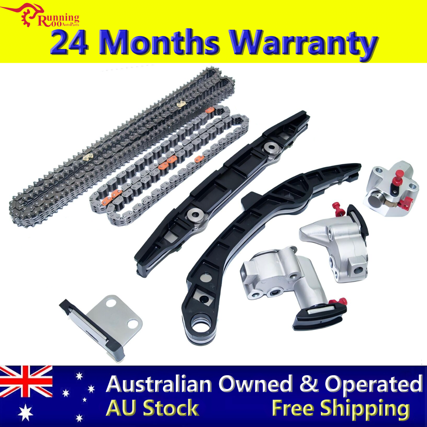 Timing Chain Kit For 350Z Infiniti M35 Q40 Q50 QX50 QX70 3.5L VQ35HR