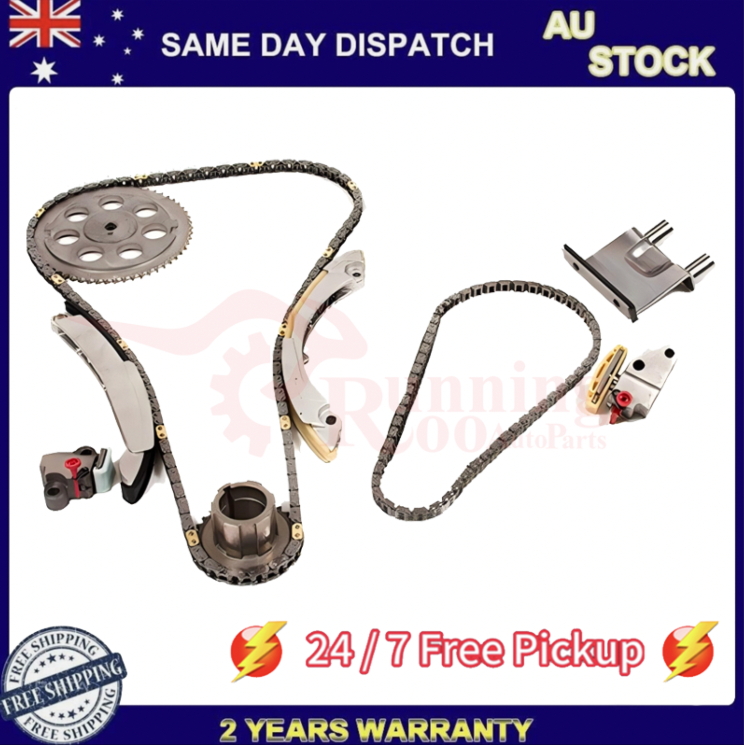 Timing Chain Kit For Chevrolet Colorado GMC Canyon HUMMER H3 2.9 3.7 4.2 2007-11