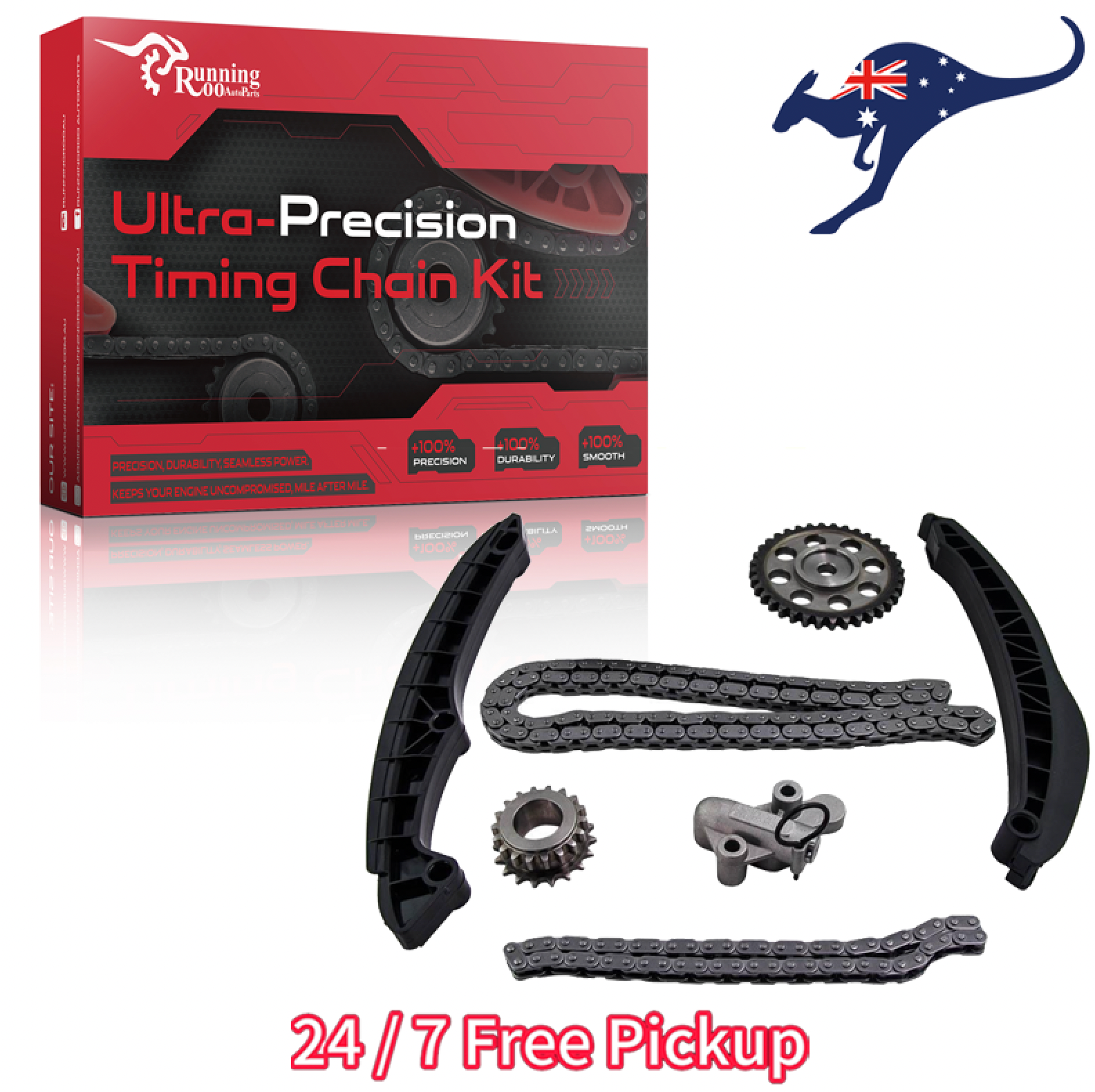 Full Timing Chain Kit fit for VW EOS, Golf, Jetta, Passat 1.4 TSI 1.6 FSI EA111