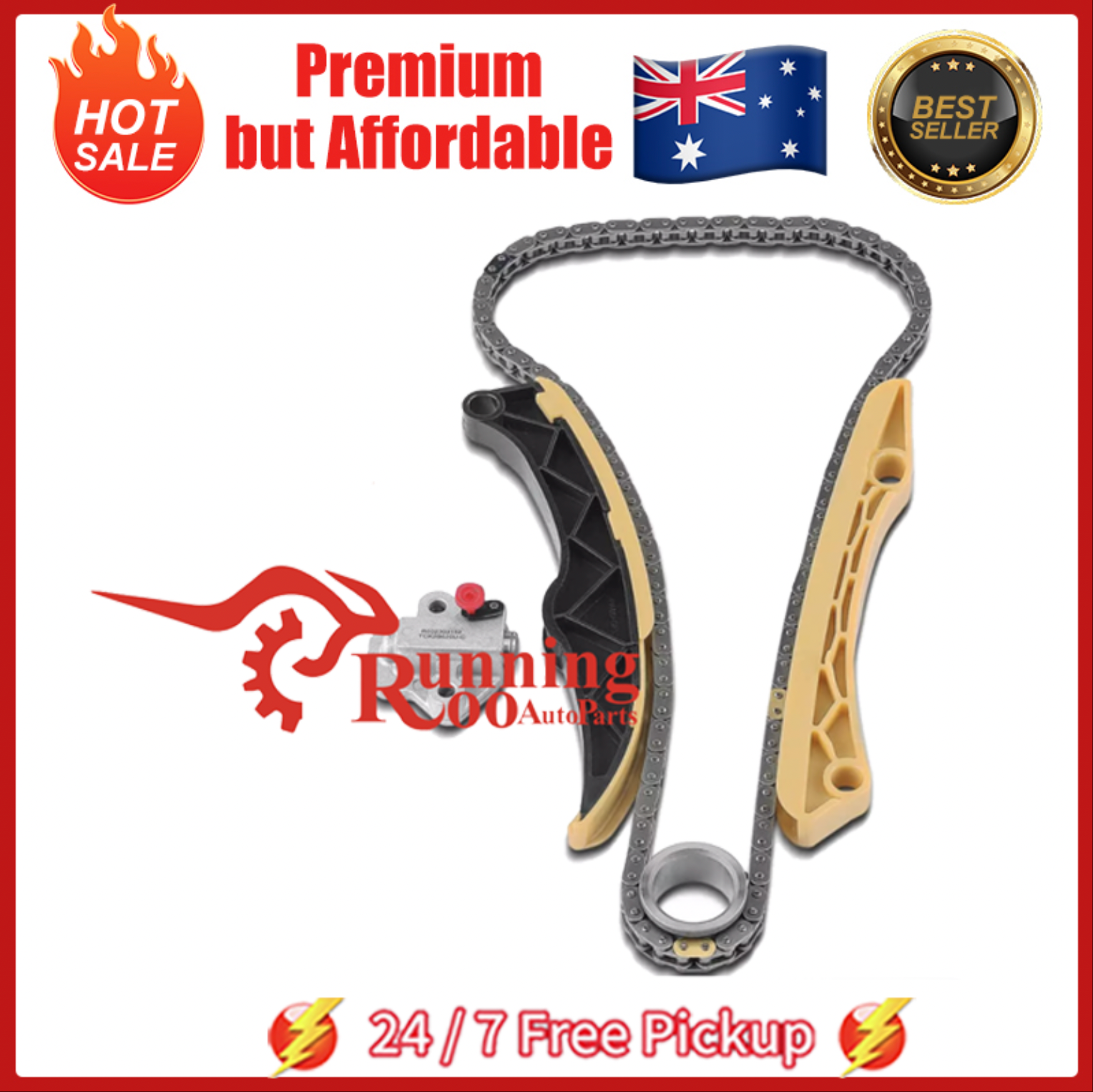 Timing Chain Kit fit Kia Tucson TL Veloster FS Hyundai Pro CeeD JD 1.6L 4cyl