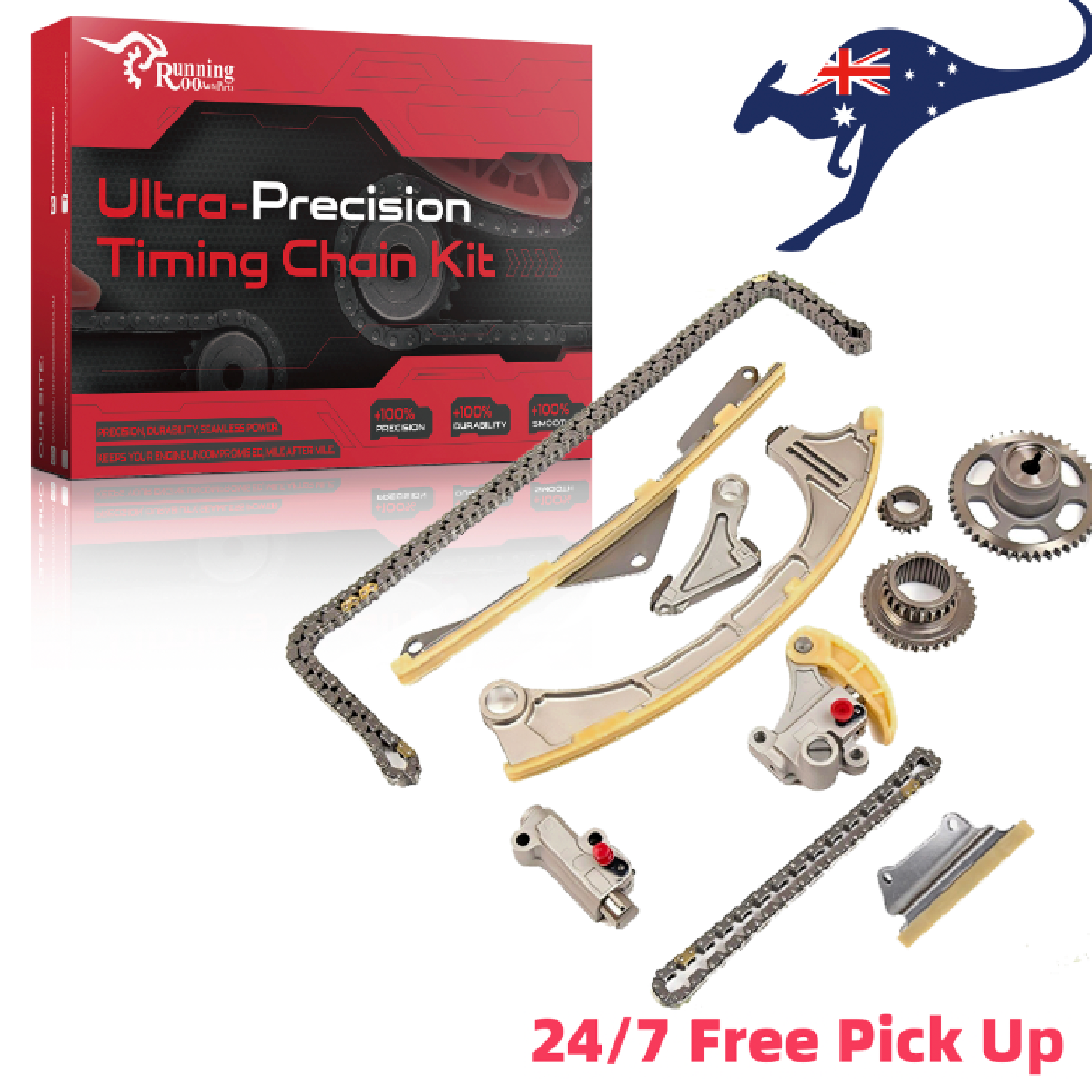 Timing Chain Kit For HONDA JDM Odyssey 2.4 L4 DOHC K24W7 K24W8 2014-