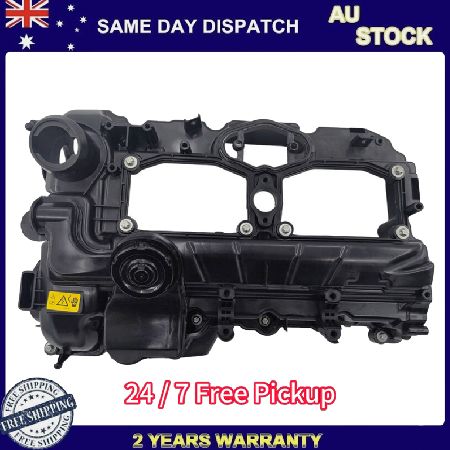 Fit 228i 320i 328i 428i 528i X1 X3 X4 X5 Z4 L4 2.0L Engine Valve Cover w/ Gasket