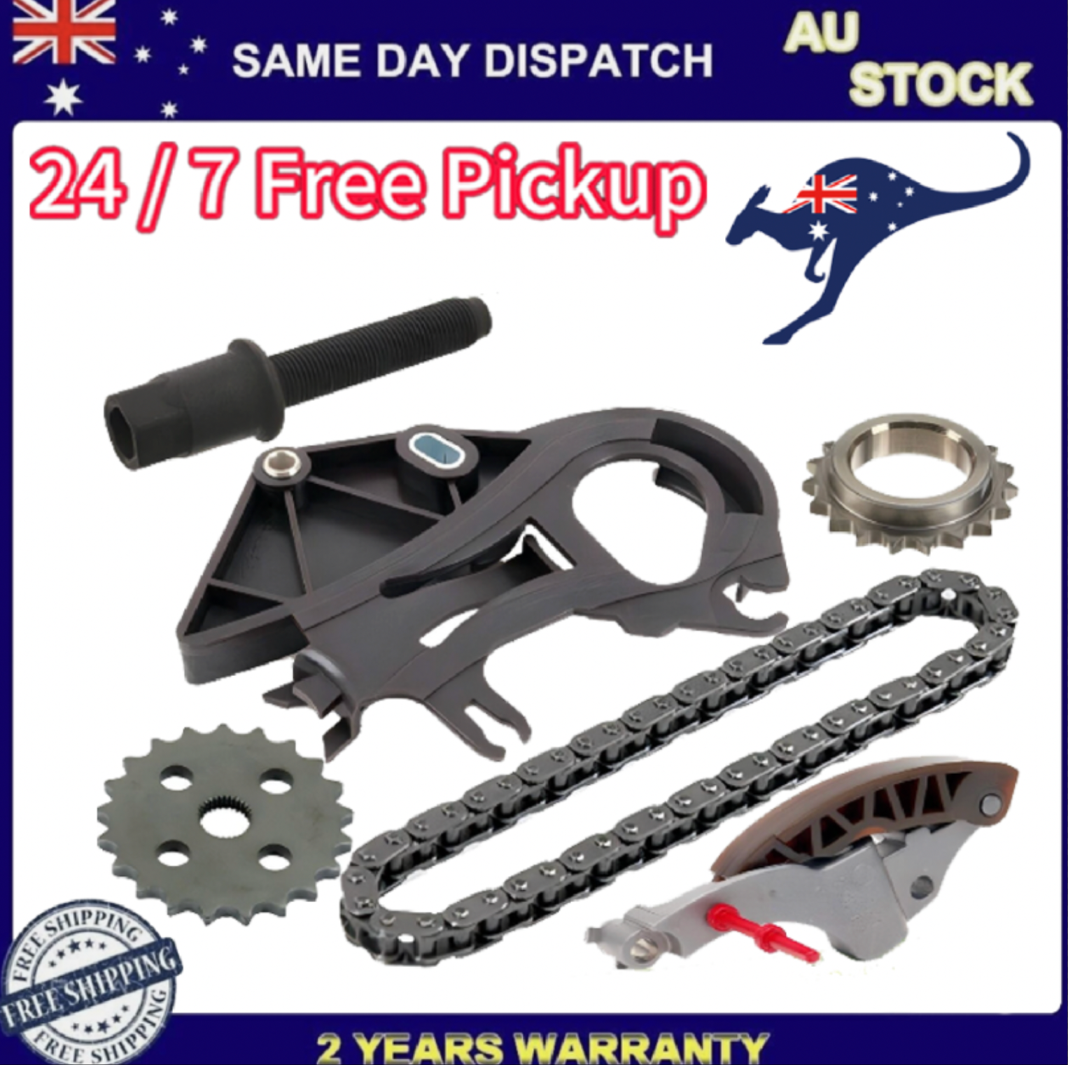 Oil Pump Drive Chain Kit For BMW N42 N46 E87 E88 E90 318i 320i 520i E84 X1 X3 Z4