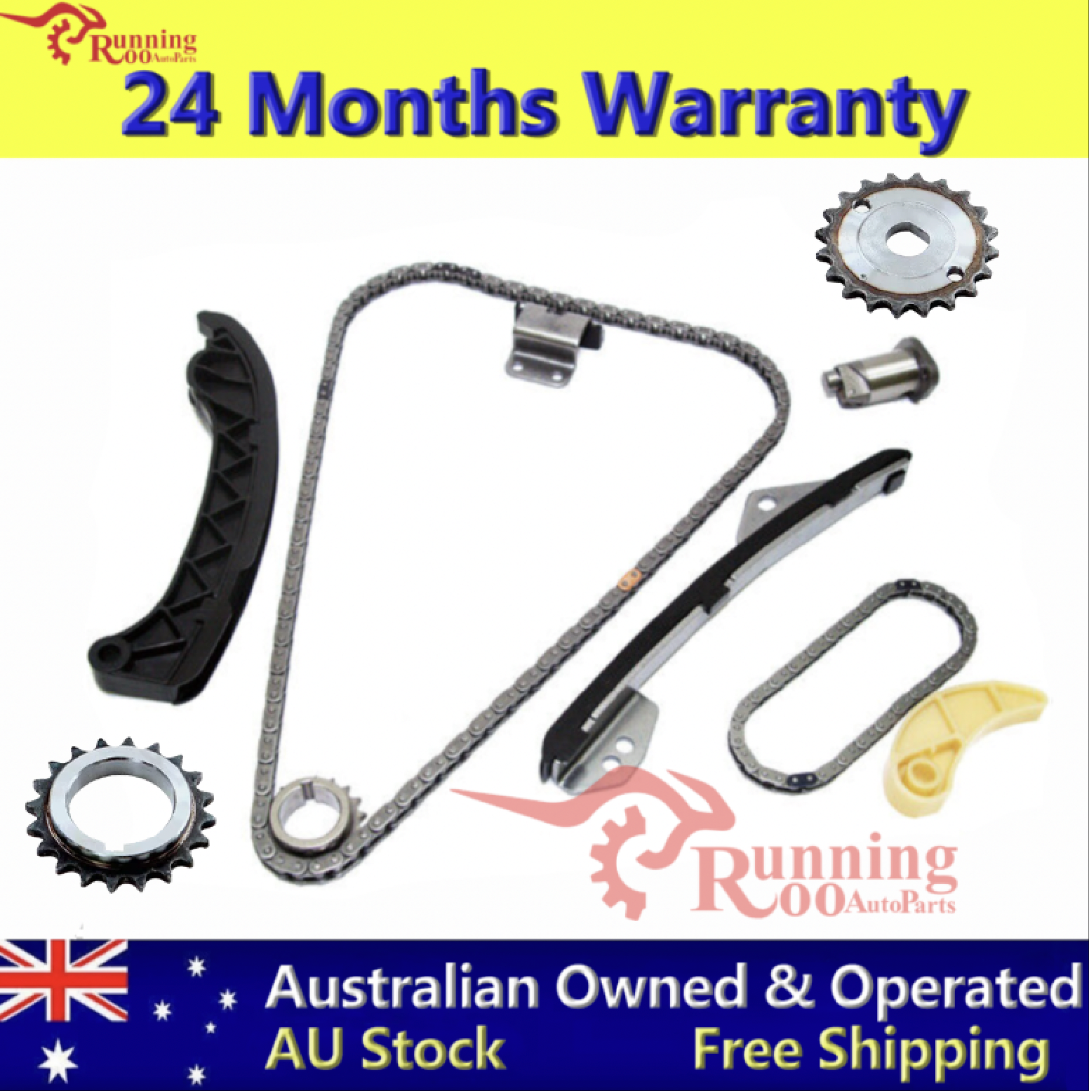 Timing Chain Kit For TOYOTA 1ZR 2ZR 2ZRFXE 1.6 1.8L Prius Corolla LEXUS CT200H 2