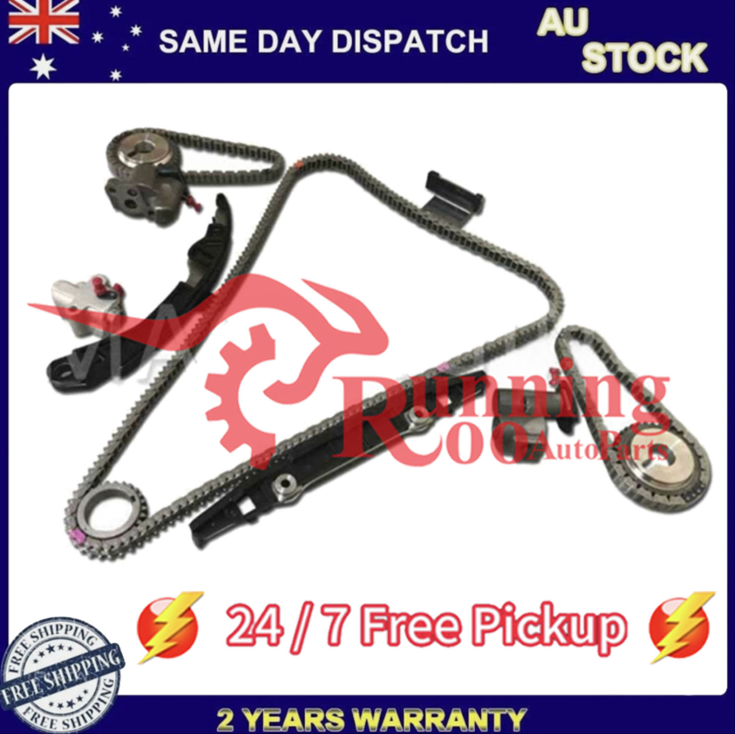 TIMING CHAIN KIT NISSAN VQ35DE FIT MAXIMA MURANO 350Z QUEST INFINITI G35 02-07