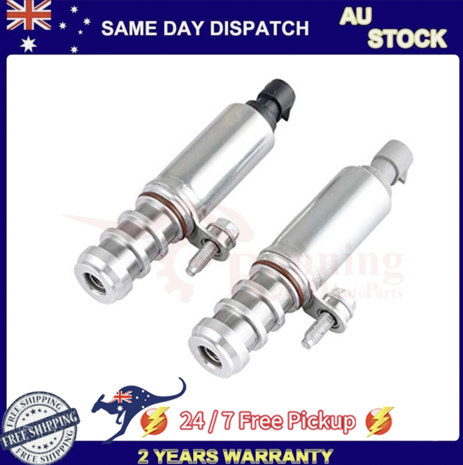 Intake+Exhaust Camshaft Solenoid 12655420 12655421 For SAAB 9-3 YS3F 9-5 YS3G