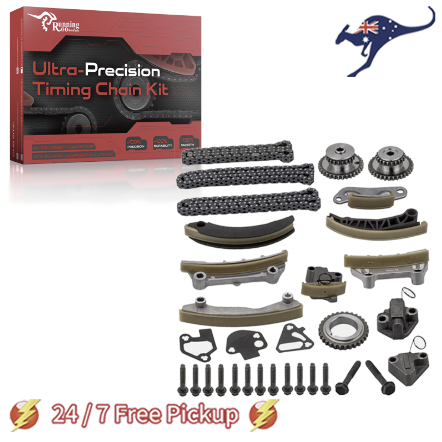 TIMING CHAIN KIT & GEARS FITS HOLDEN COMMODORE VZ VE VF V6 3.6L 3.0L