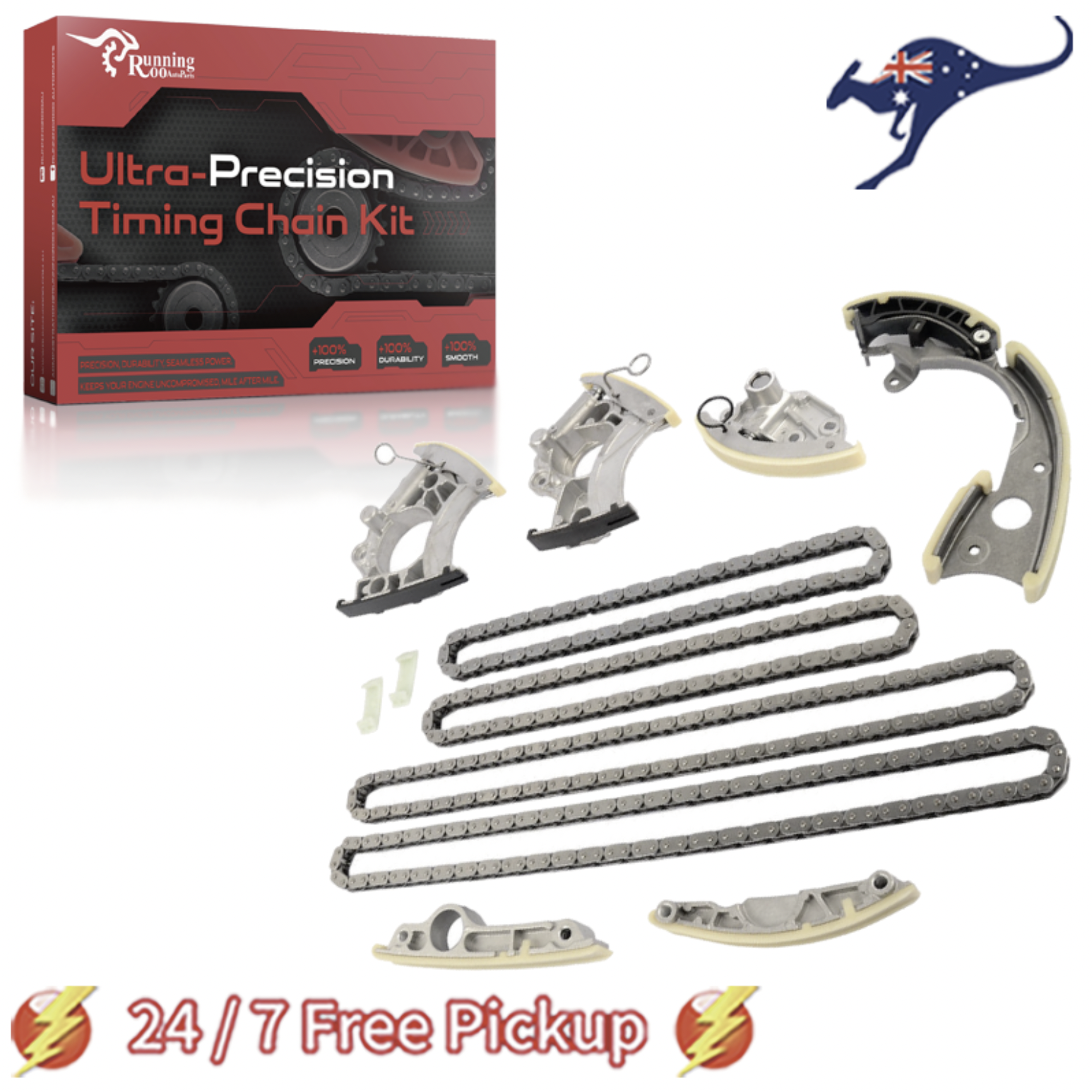 Engine Timing Chain Kit fit VW Touareg Audi A4 A6 S4 A7 A8 Quattro Q5 Q7 3.0 T