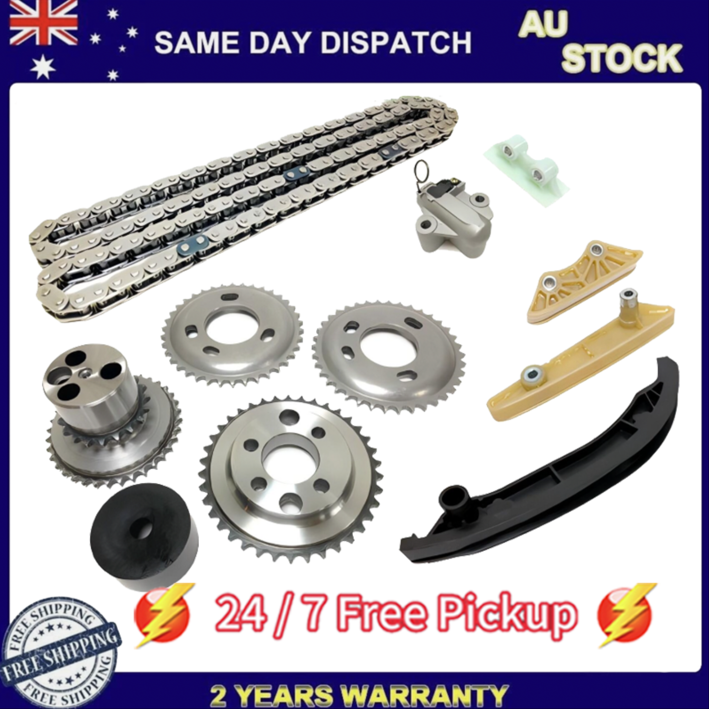 Timing Chain Kit Fit FORD RANGER,MAZDA BT-50 2.2L,FORD TRANSIT MK7 MK8 2.2 2.4