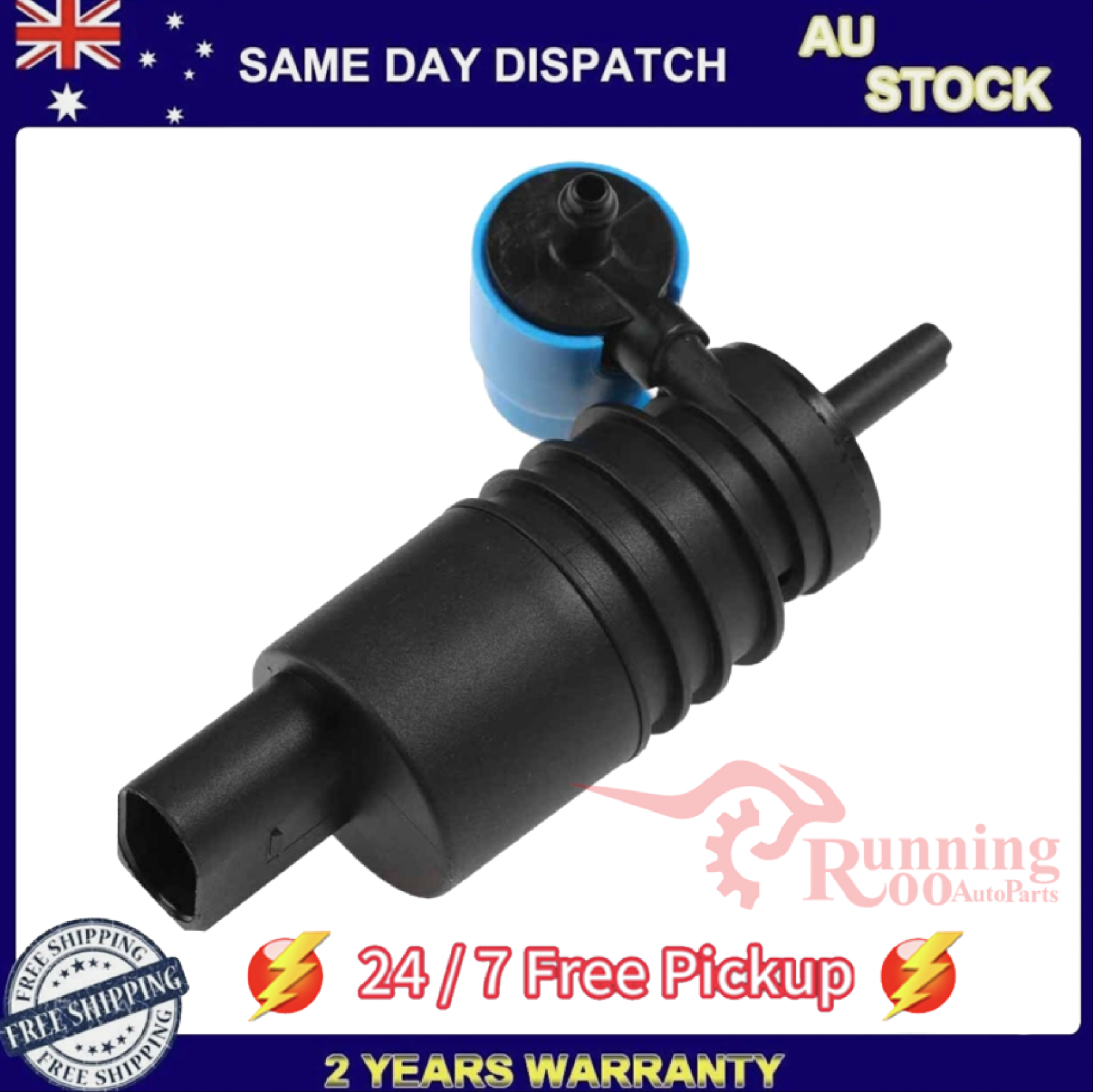 Windscreen Washer Pump For VW Transporter T5 2003 - 2015 7HA 7HH 7EA 7EH VAN