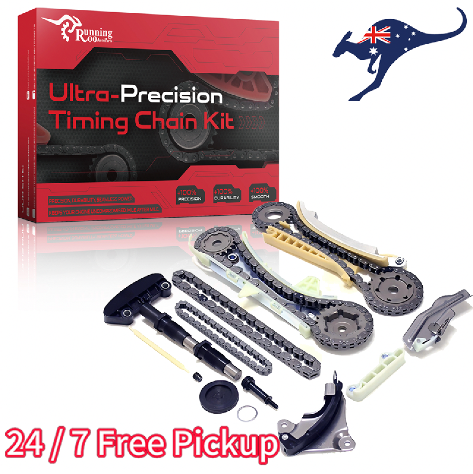 Timing Chain Kit Fit Ford Mustang Explorer Courier Mazda Bravo 4.0L SOHC 97-10