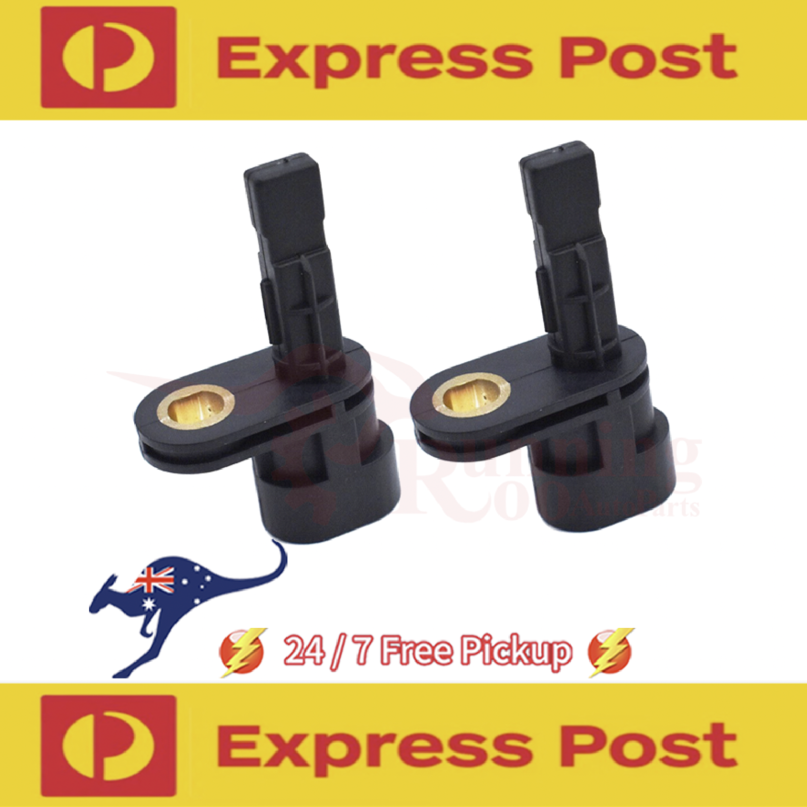 2X Rear ABS Wheel Speed Sensor For Holden Commodore VE 06-13 V6 V8 SS SV6 SS