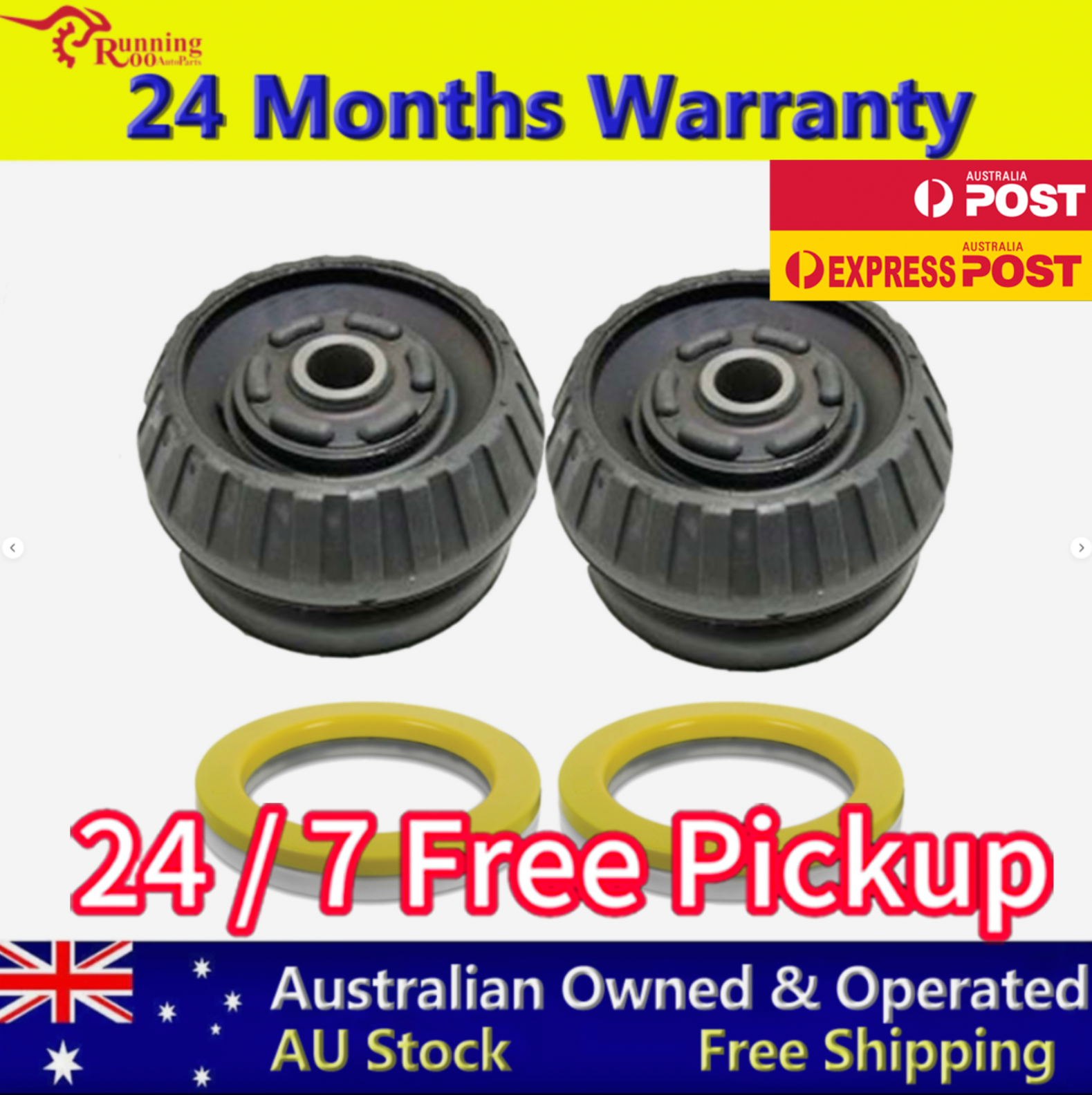 FRONT STRUT TOP MOUNT BEARING KIT HOLDEN COMMODORE VE VR VS VT VX VY VZ VF HSV